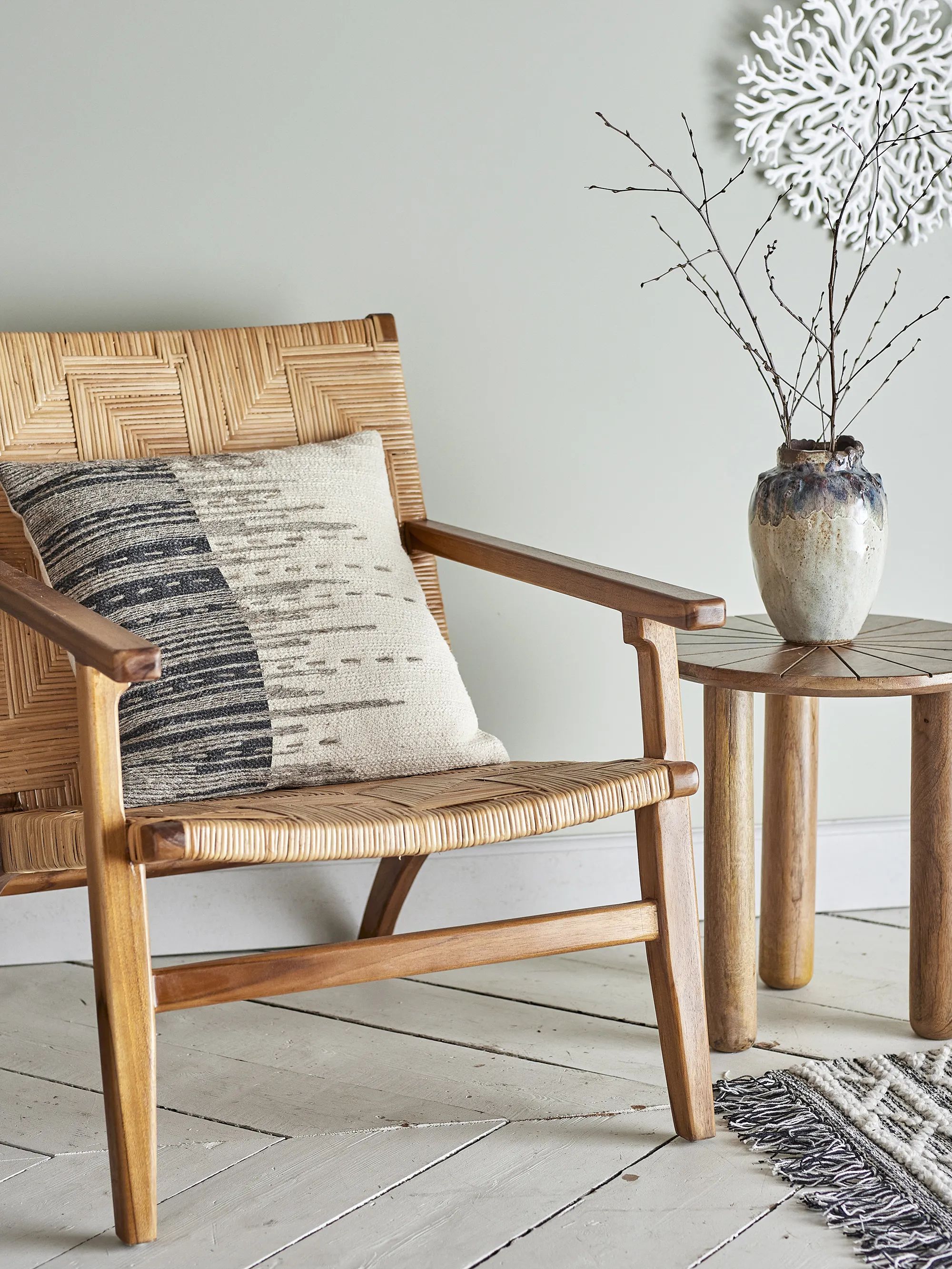 Bloomingville Pyntepuder Seaford Pude i Natur, 3