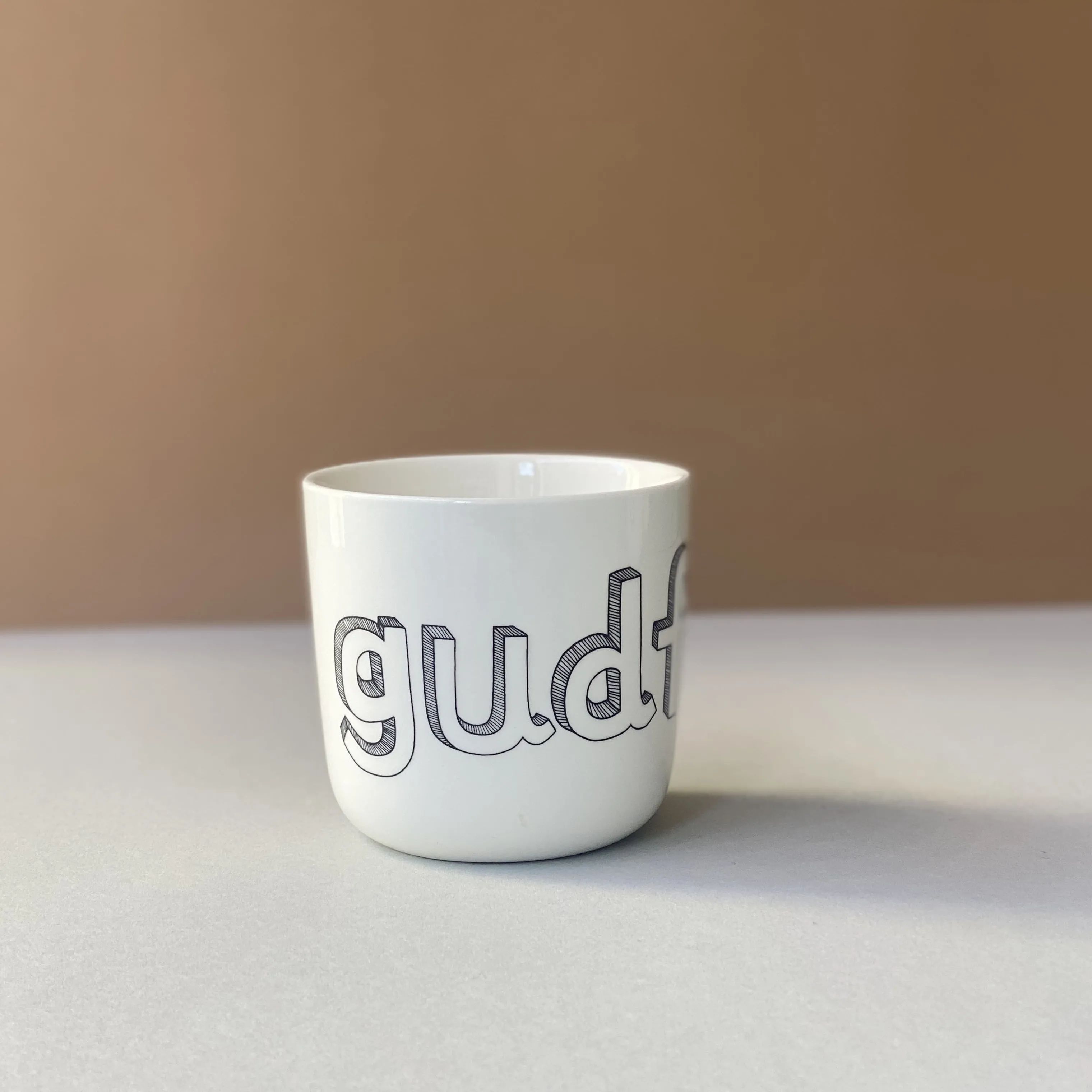 Liebe Krus og kopper med hank Kop - Gudfar i Gudfar, 2
