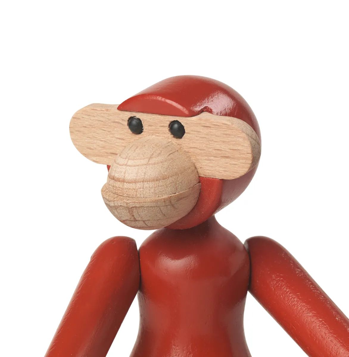 Kay Bojesen Dyrefigurer Monkey Abe - Mini i Vintage rød, 2