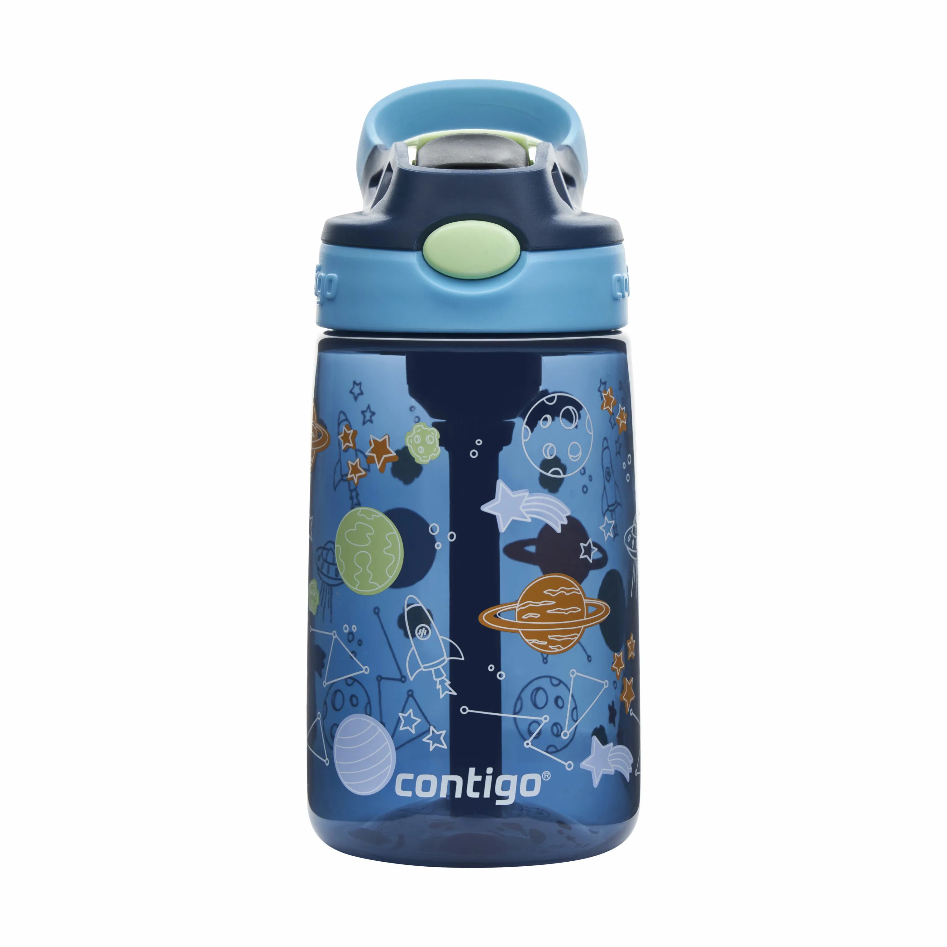 Contigo Drikkedunke Easy Clean Drikkeflaske i Blueberry cosmos, 1
