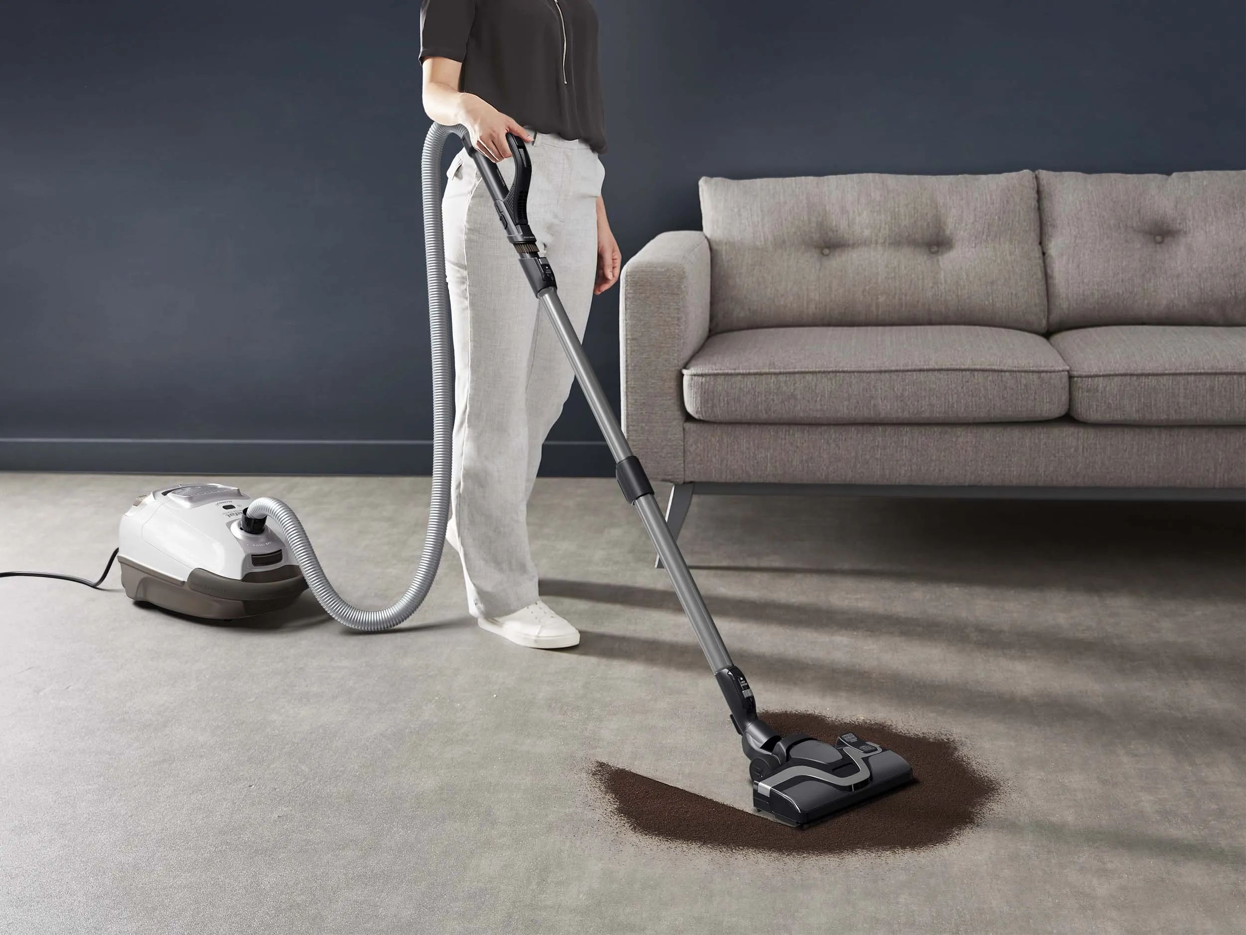 Tefal Støvsugere Silence Force Total Clean Animal Støvsuger i Hvid/sølv, 9