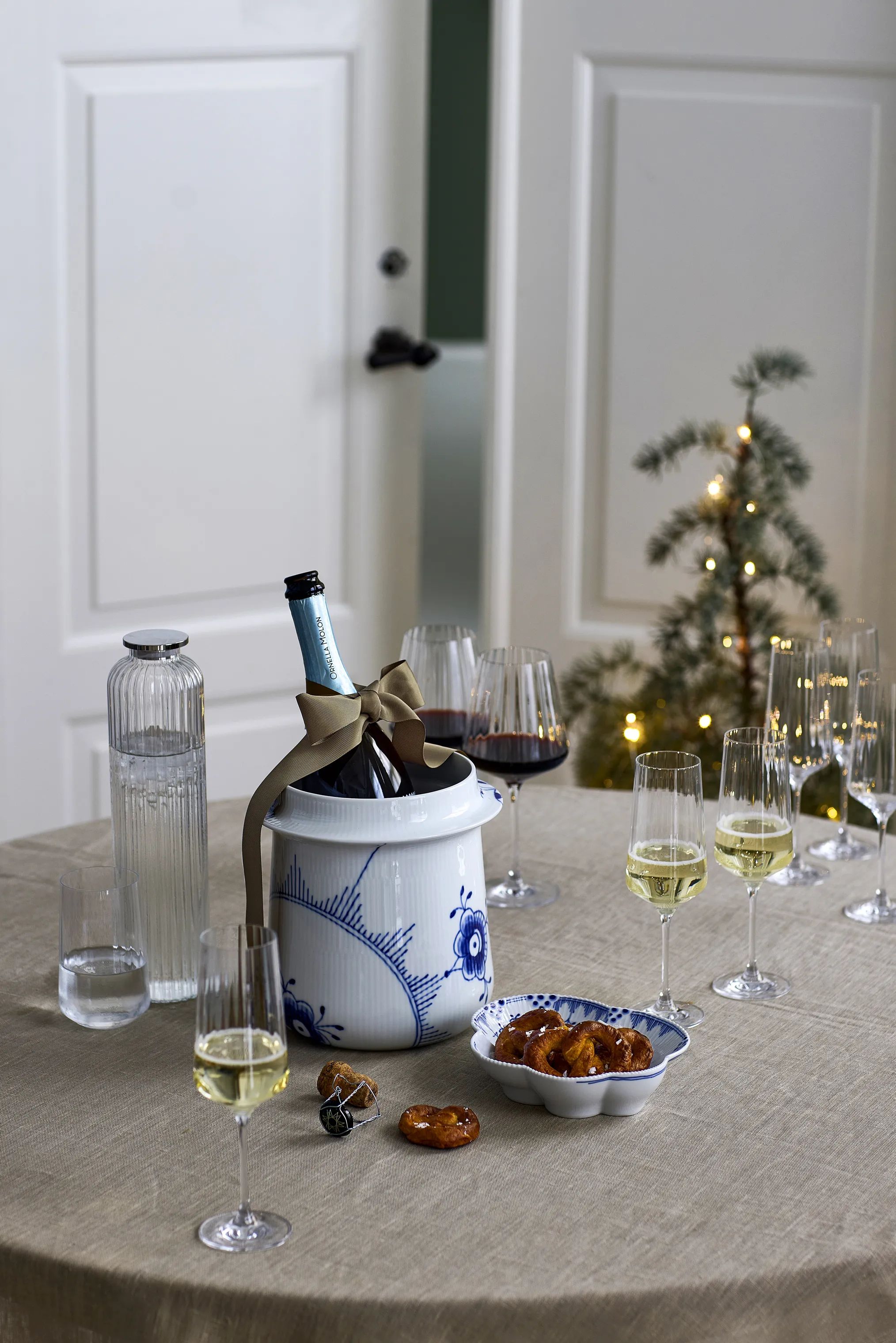 Georg Jensen Champagneglas Bernadotte Champagneglas - 6 stk. i Klar, 2