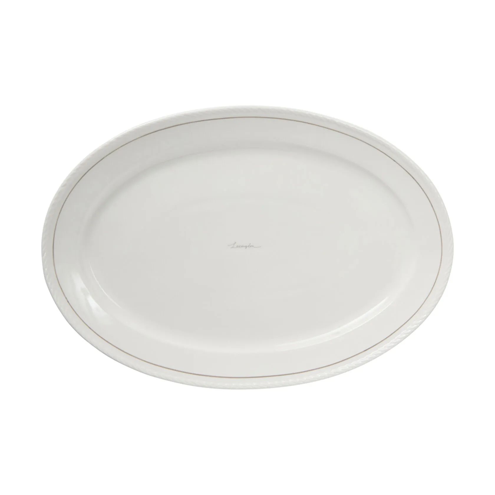 Lexington Serveringsfade Fad i White/Beige, 1