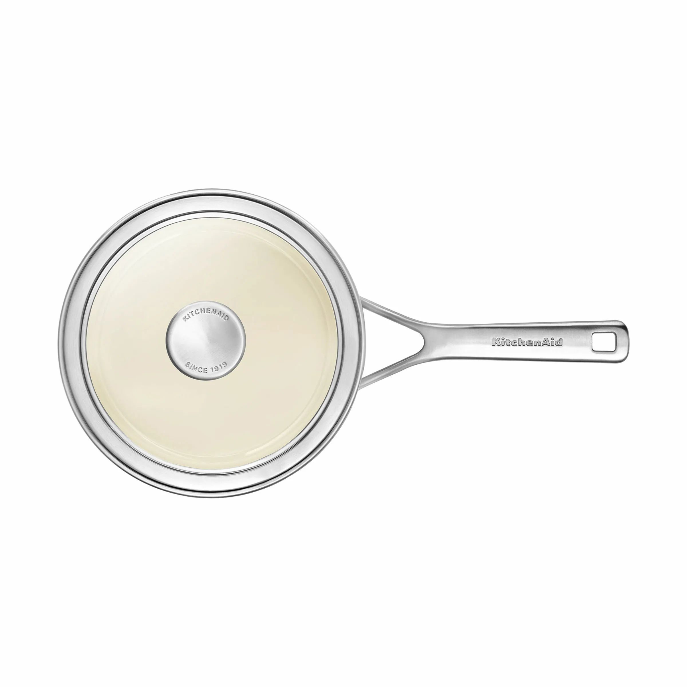 KitchenAid Kasseroller Glazeguard Kasserolle i Cream, 2.4 L, 3
