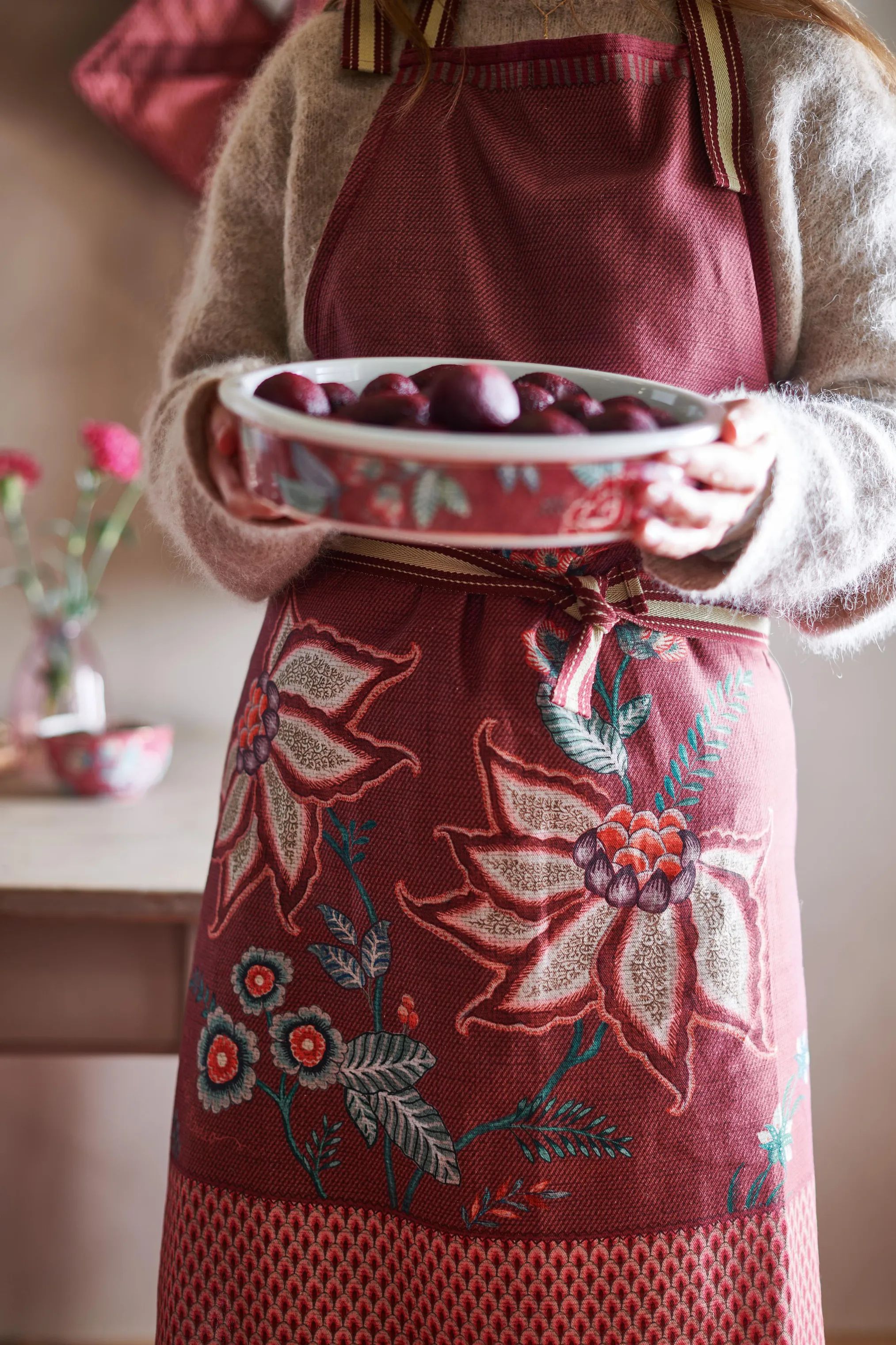 PIP Studio Ovnfaste fade Flower Festival Fad i Pink, 2
