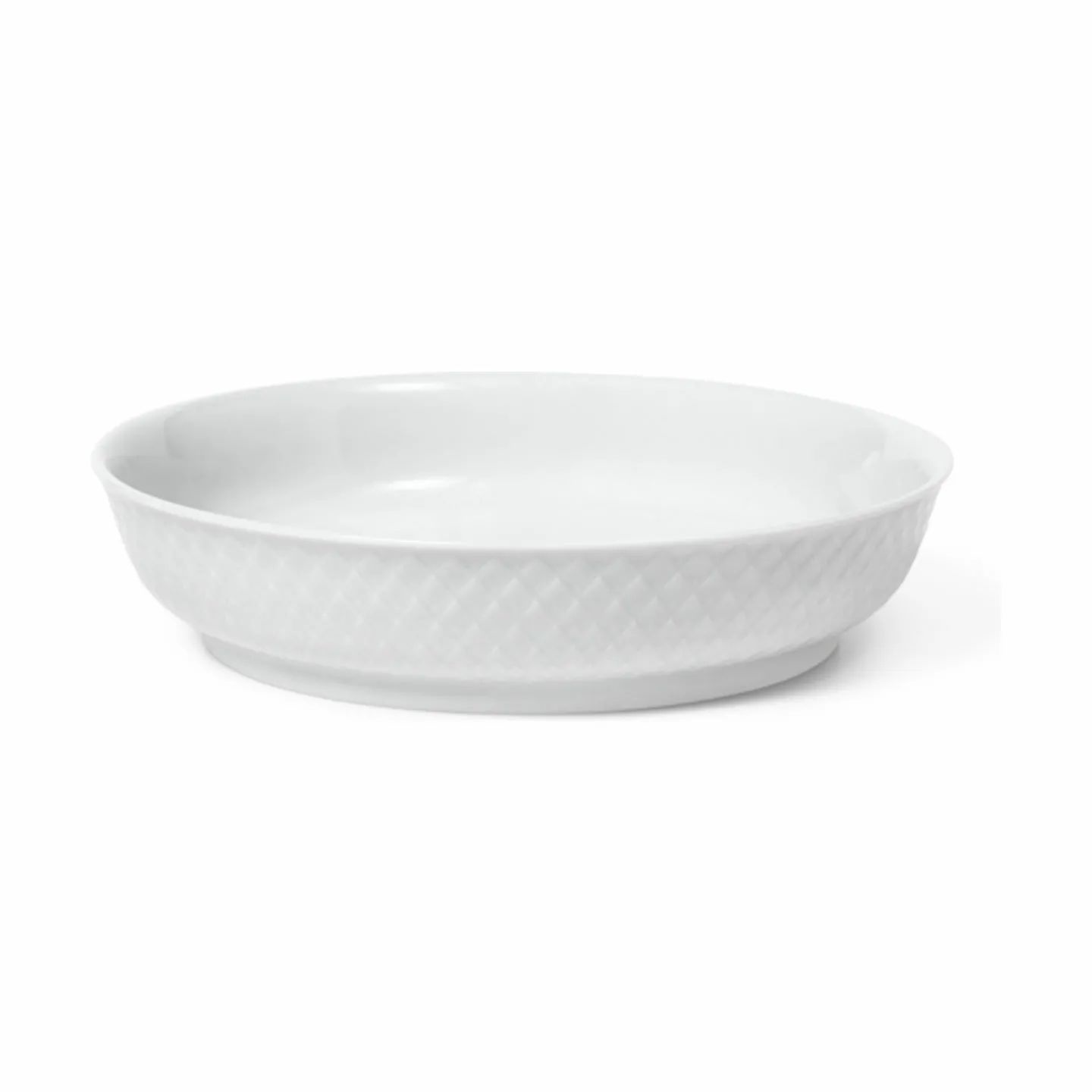 Lyngby Porcelæn Kagetallerkener Rhombe Desserttallerken i Rhombe Desserttallerken, 1