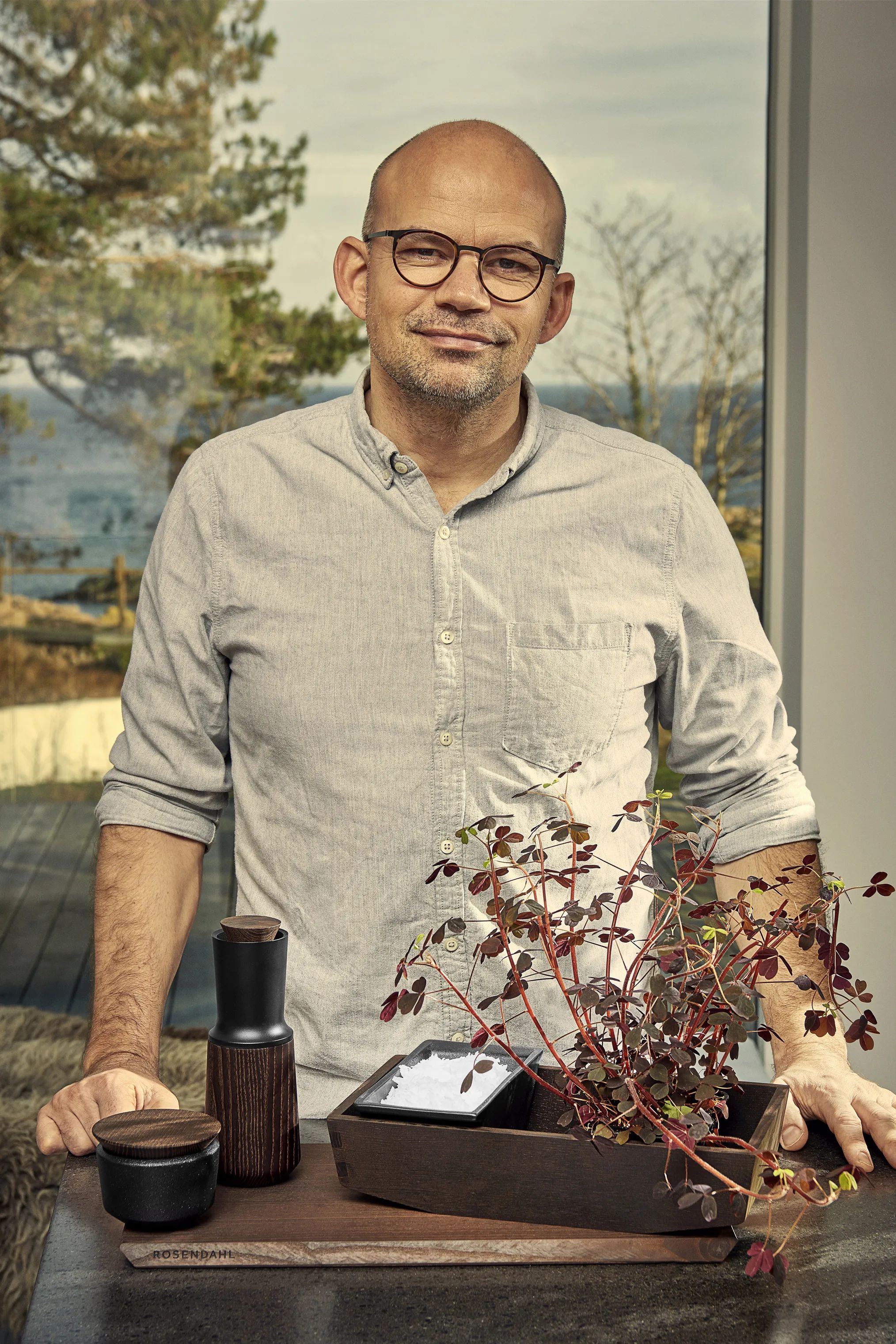 Rosendahl Saltkar Rå Saltkar med låg i Sort, 4
