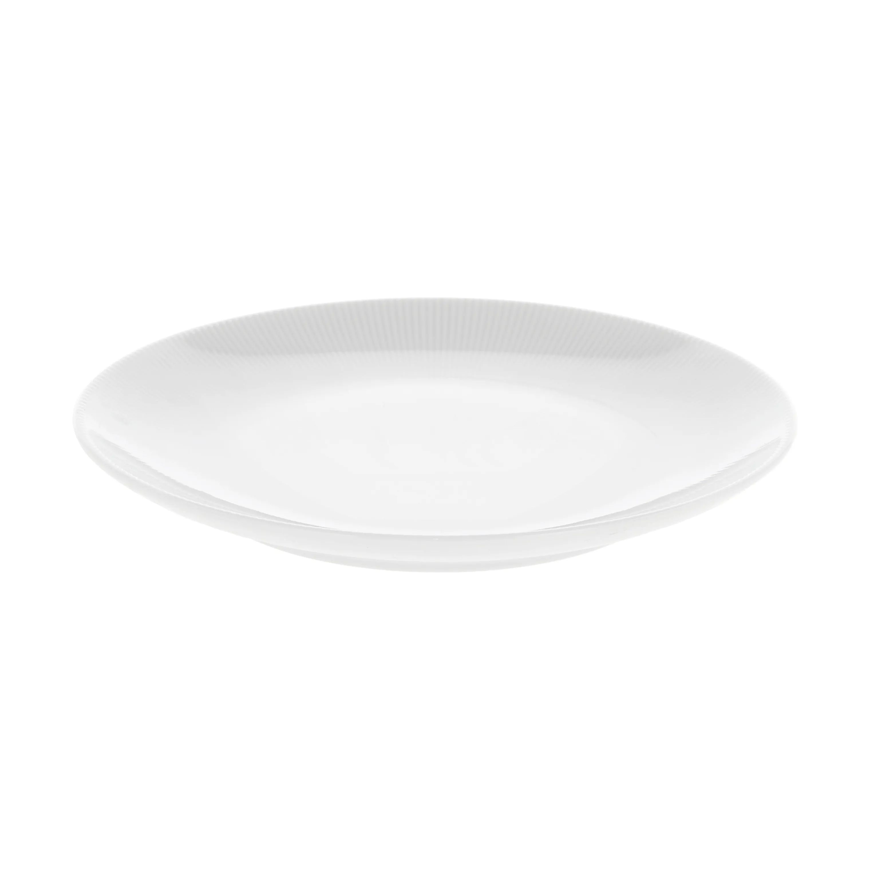 Pillivuyt Middagstallerkener Eventail Tallerken i Hvid, 21 cm, 1