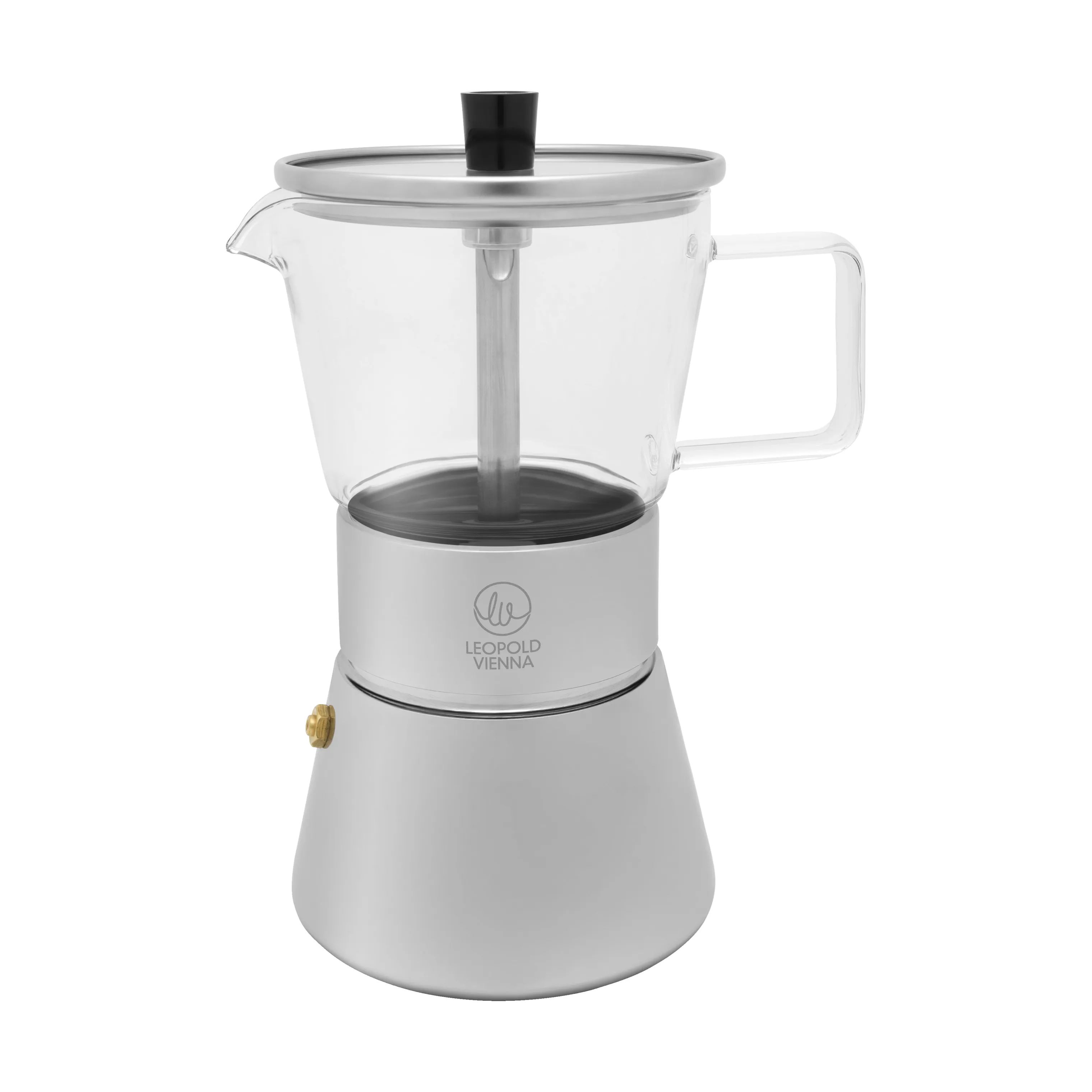 Leopold Vienna Espressokander Espressokande i Sølvfarvet, 1