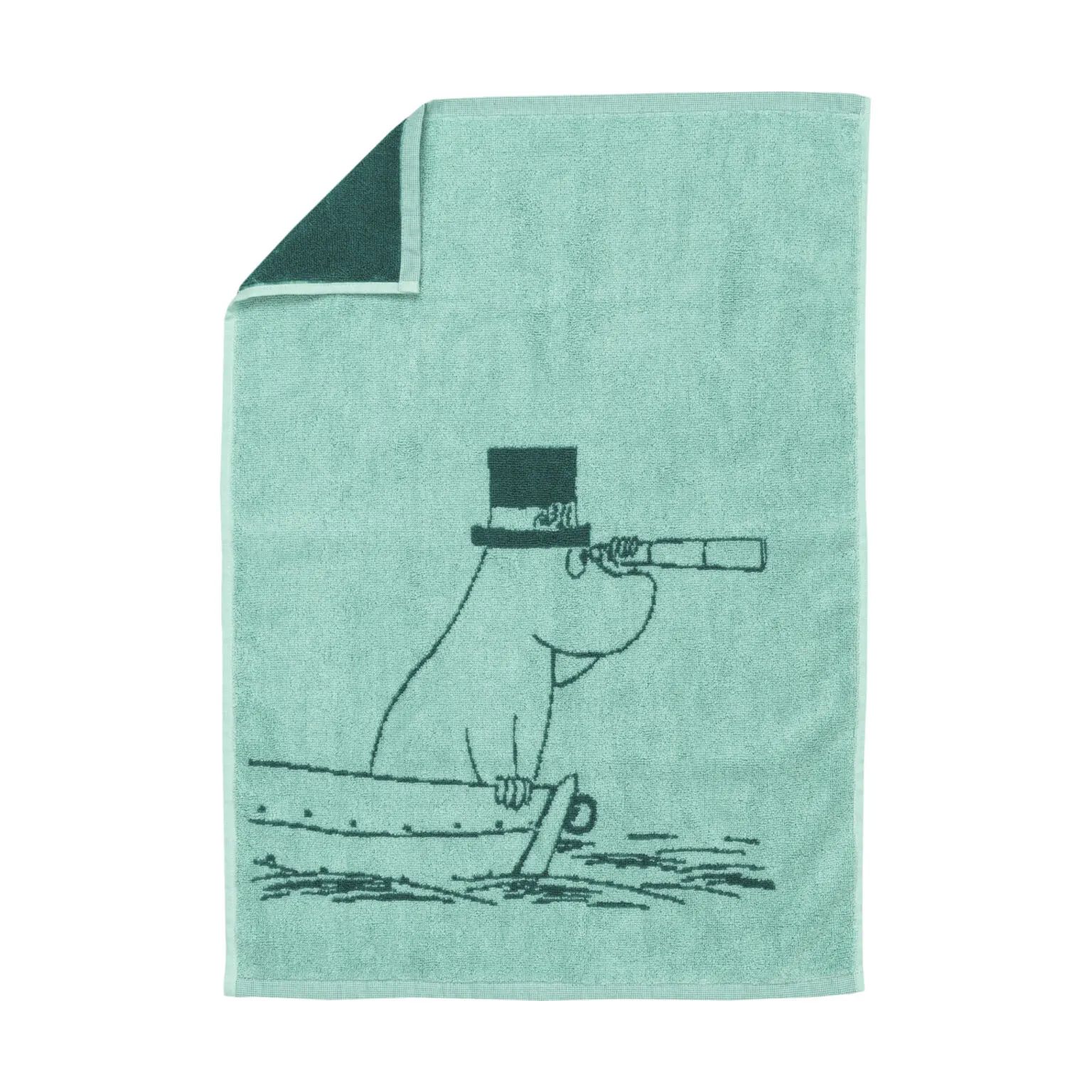 Moomin Arabia Håndklæder Moomin Arabia Indretning Håndklæde - Mumifar i Turkis , B50 x L70 cm, 1