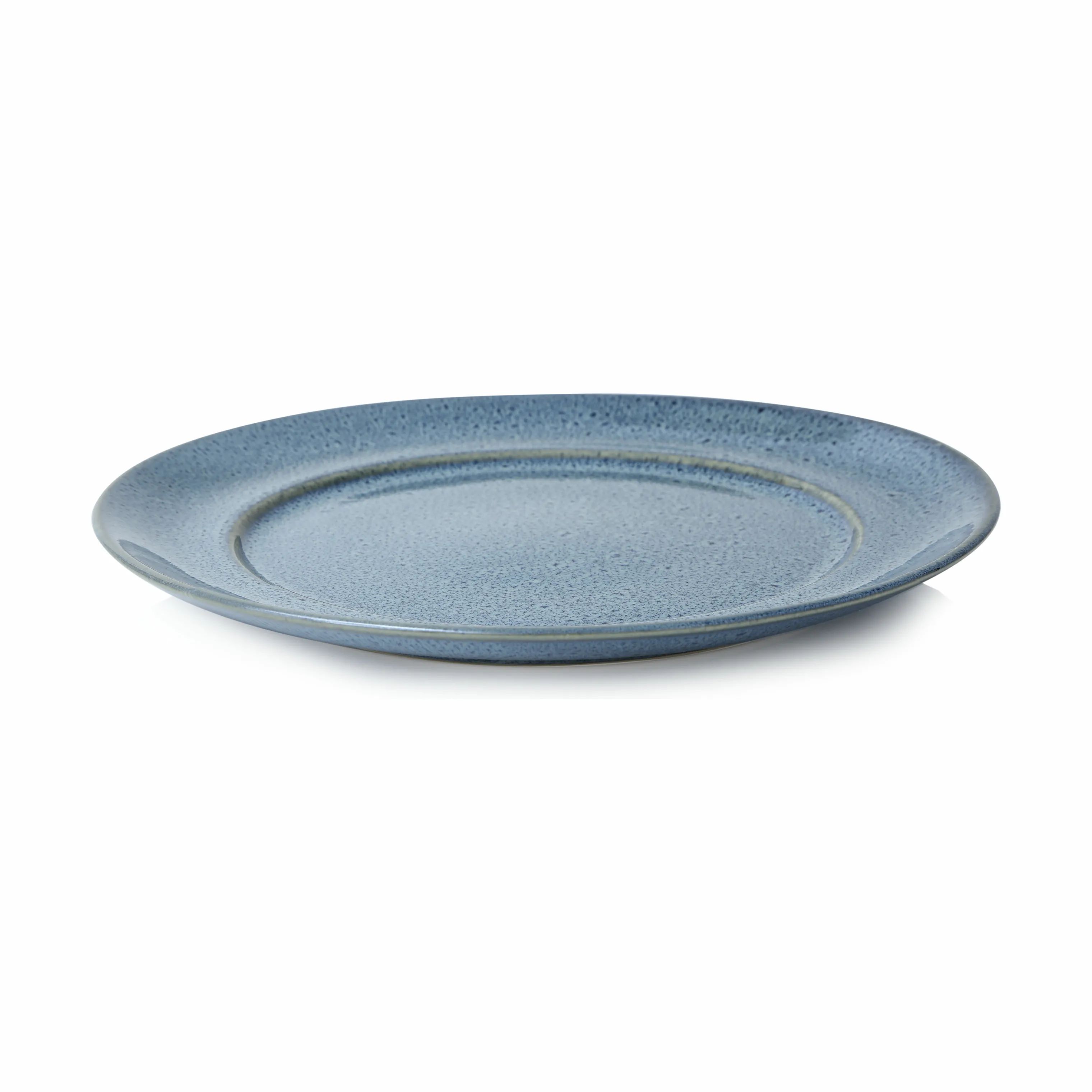 CASA Living Middagstallerkener Sofia Middagstallerken i Blå, 27 cm, 4