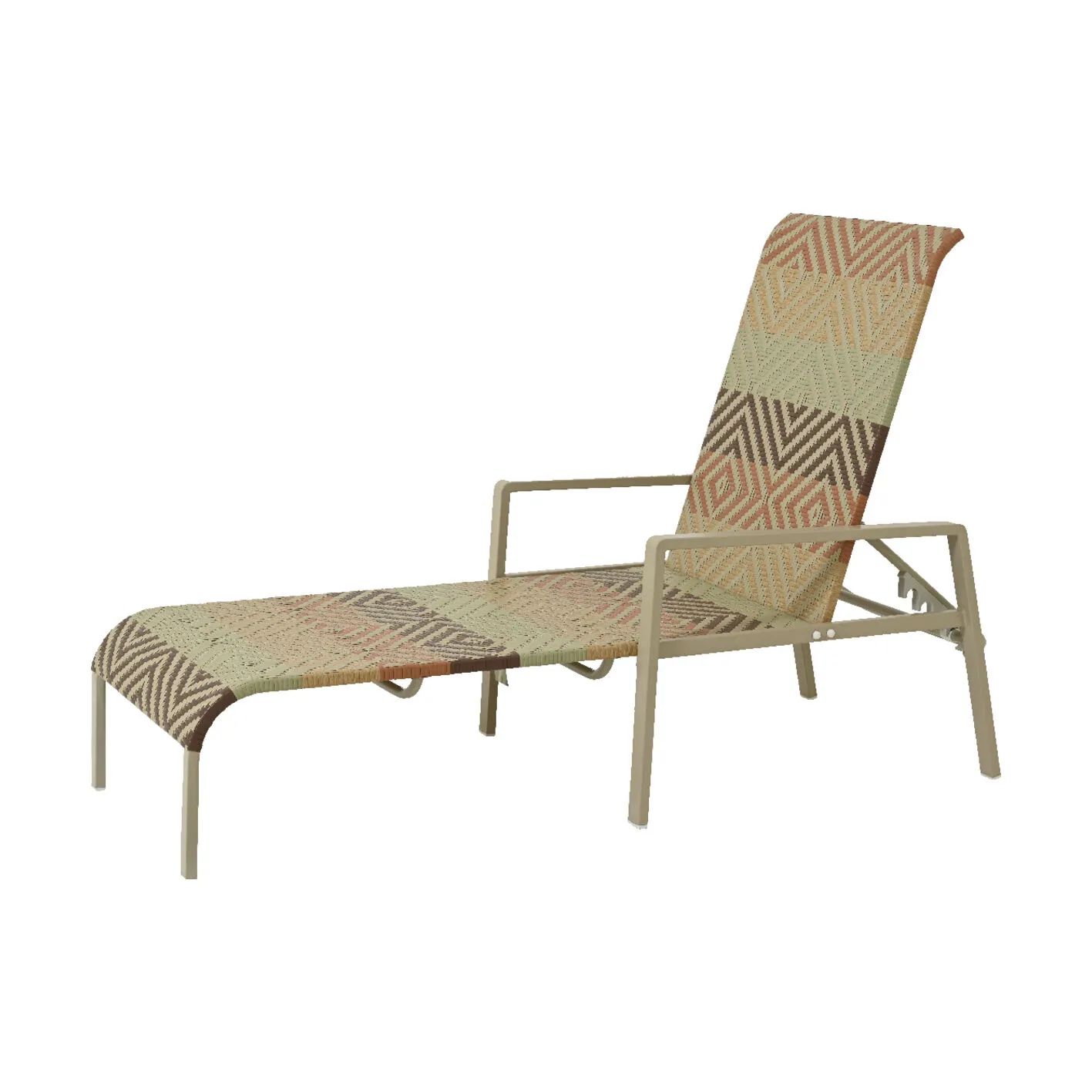CASA Living Liggestole Liggestol i Terracotta, 1