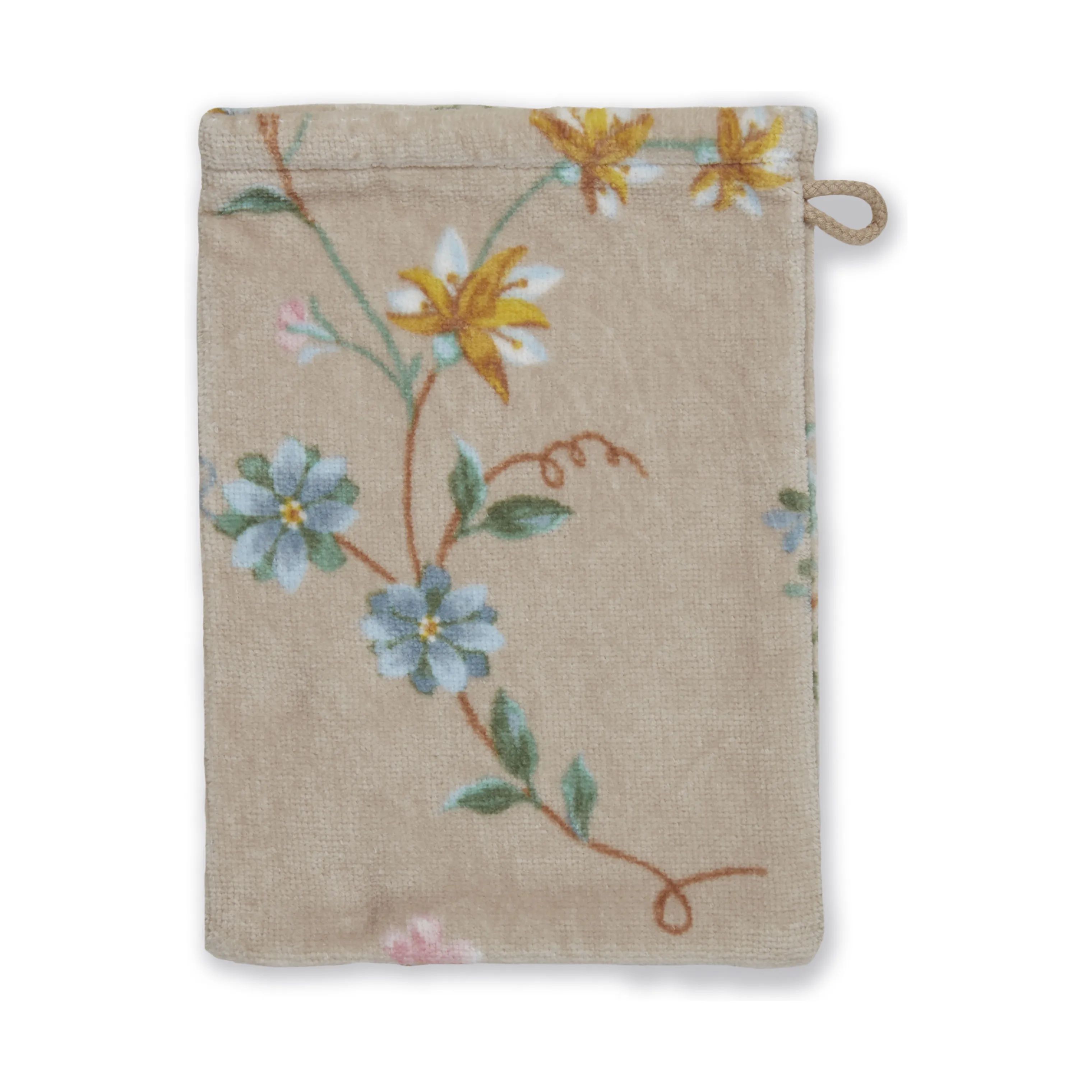 PIP Studio Vaskeklude Les Fleurs Vaskehandske i Khaki, 1