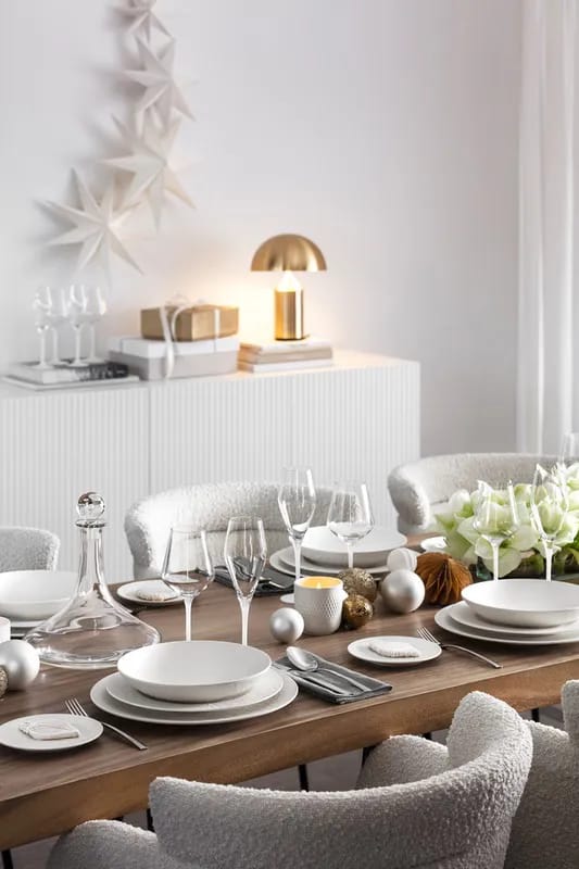 Villeroy & Boch Serveringsfade Manufacture Rock blanc Serveringsfad i 31,7 cm, 2