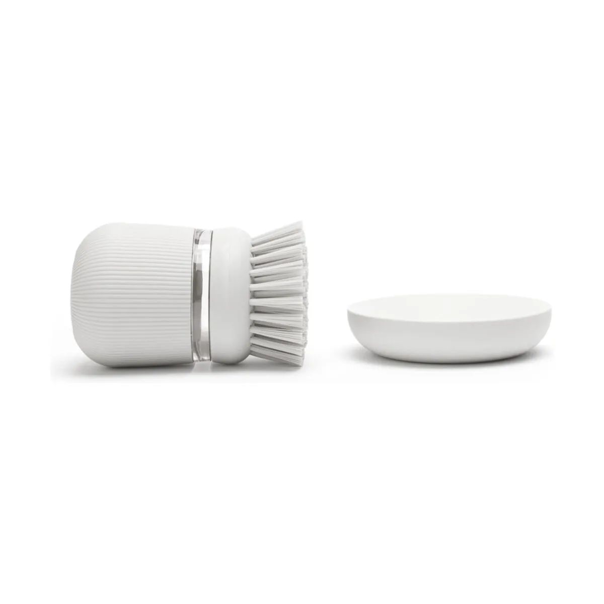 Brabantia Opvaskebørster Sink-side Opvaskebørste med sæbedispenser i Lysegrå, 2