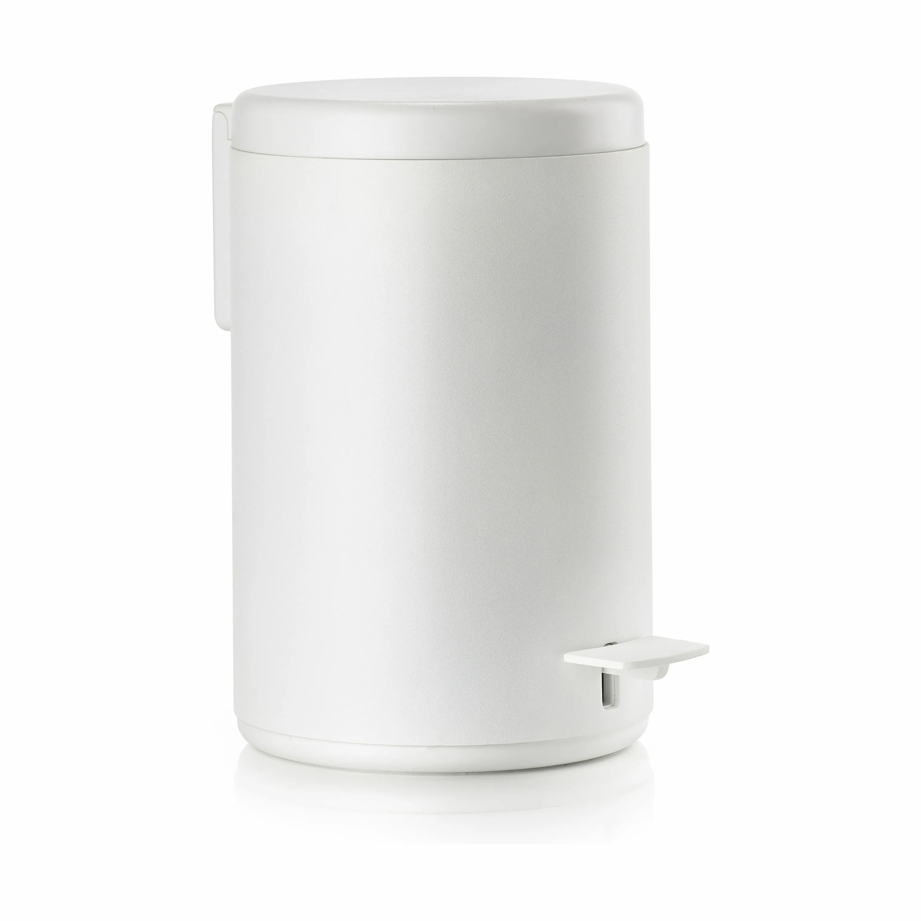 Zone Toiletspande Rim Pedalspand i Hvid, 26,5 cm, 1