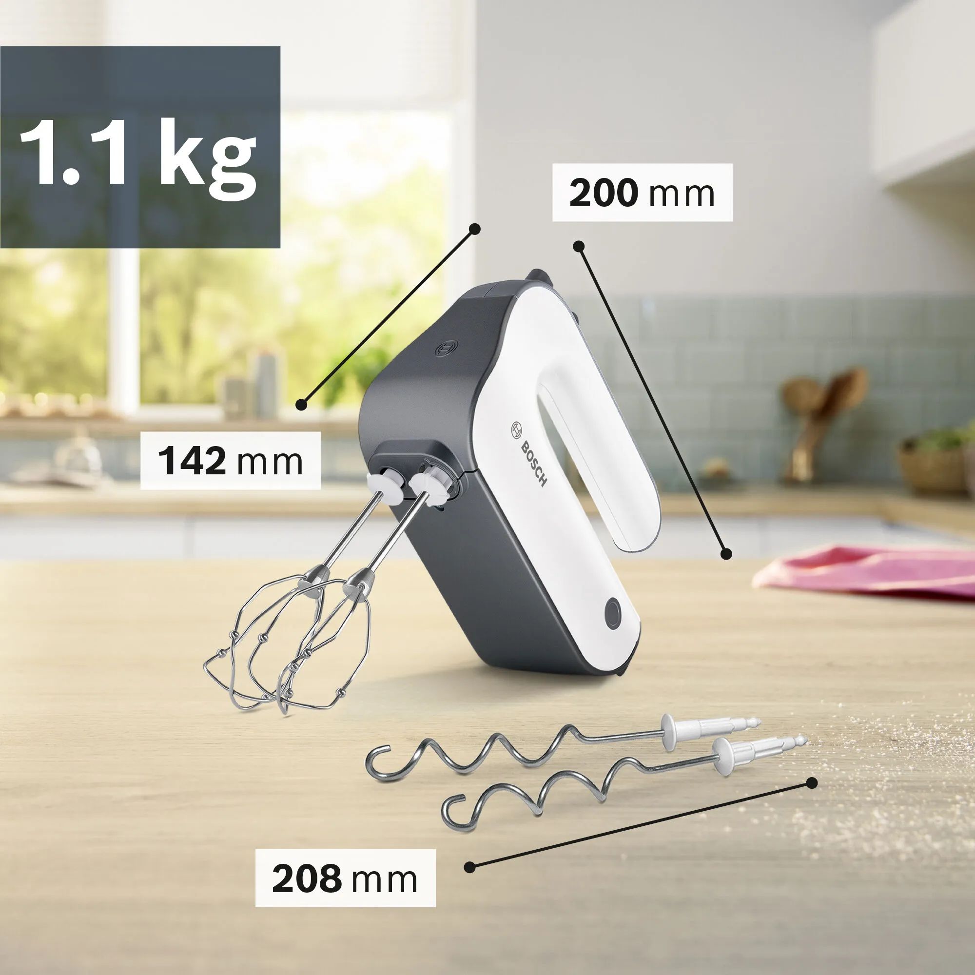 Bosch Håndmixere MFQ4 Håndmixer i Hvid, 3