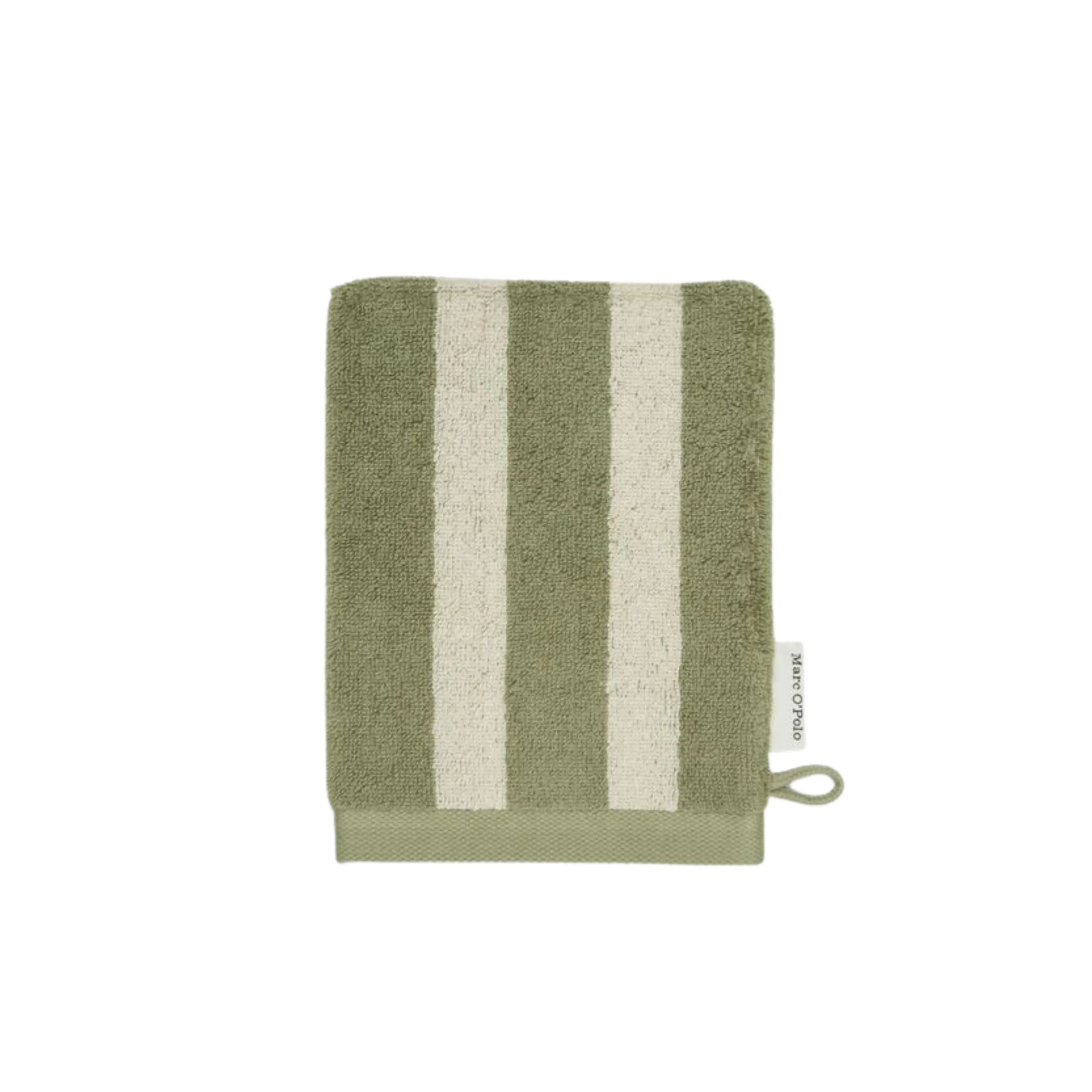 Marc O'Polo Vaskeklude Heritage Vaskehandske i Moss green, 1