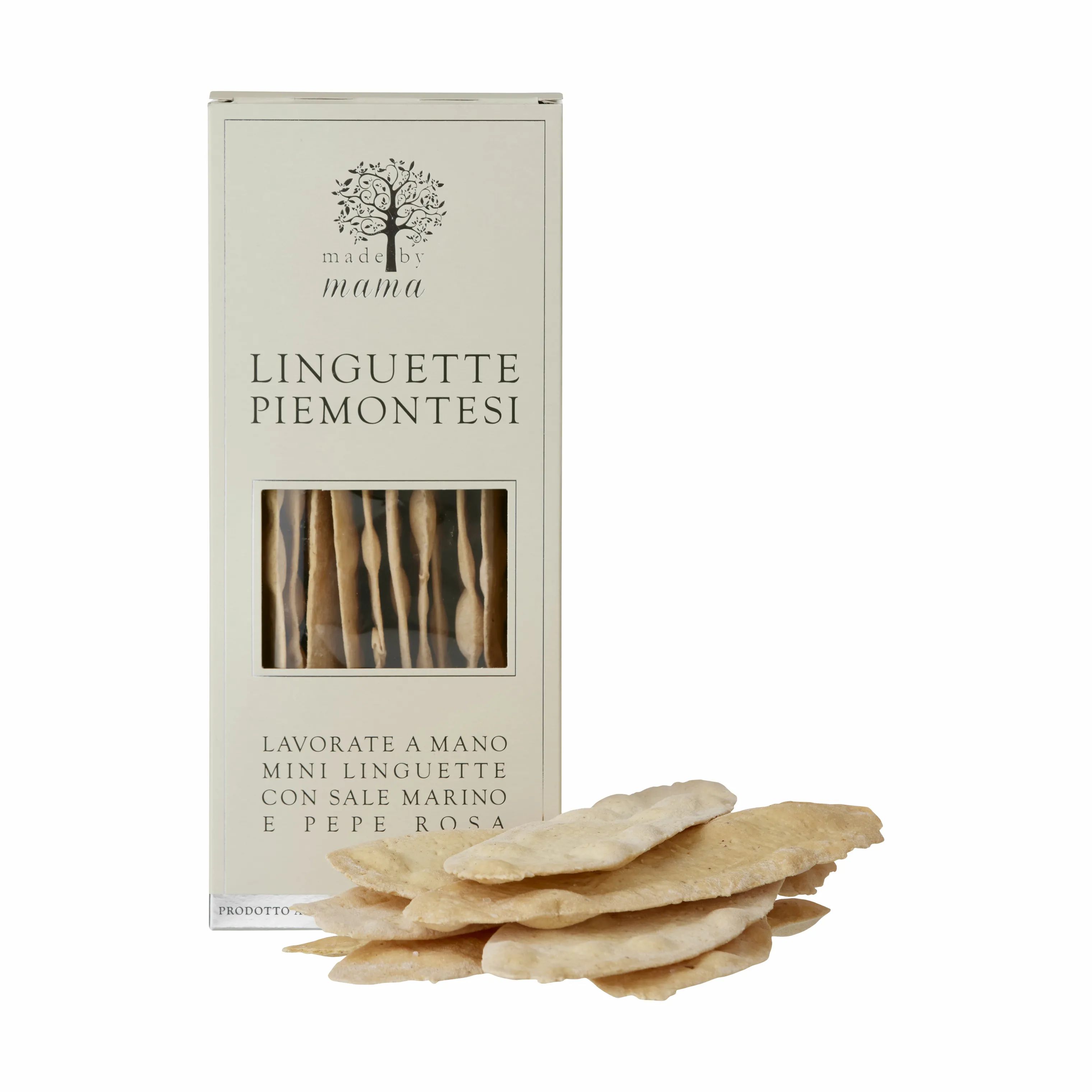 Made by Mama Øvrige delikatesser Linguette m. havsalt og peberkorn i Natur, 1