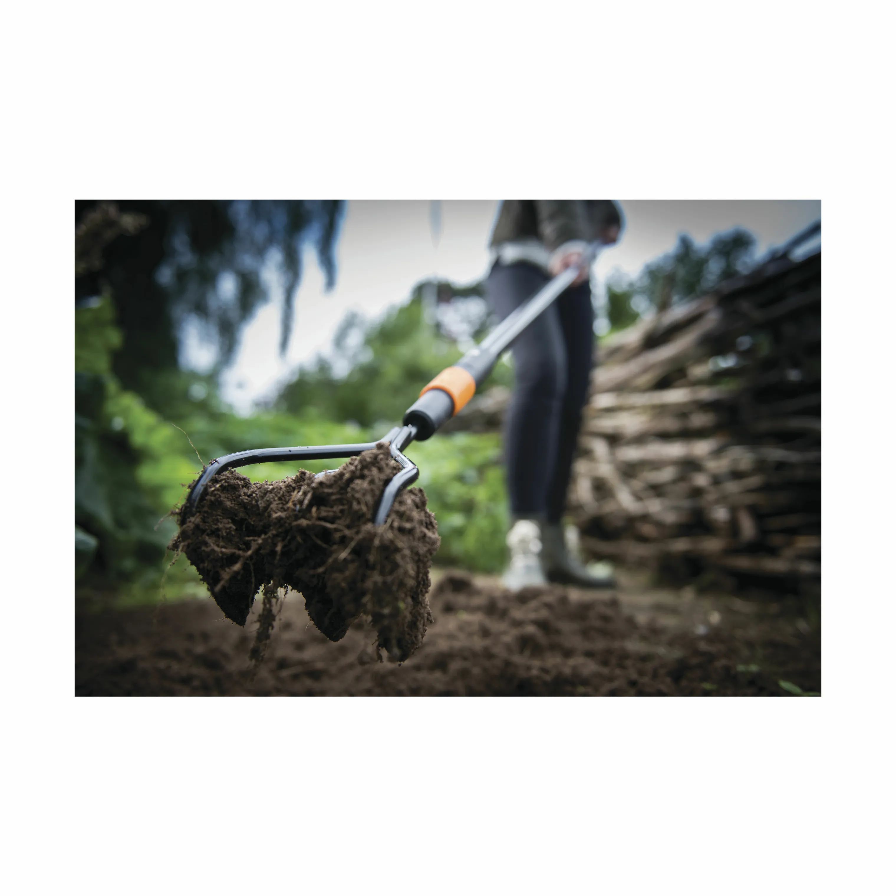 Fiskars Garden Haveredskaber QuikFit™ Kultivator i Sort/Orange, 3