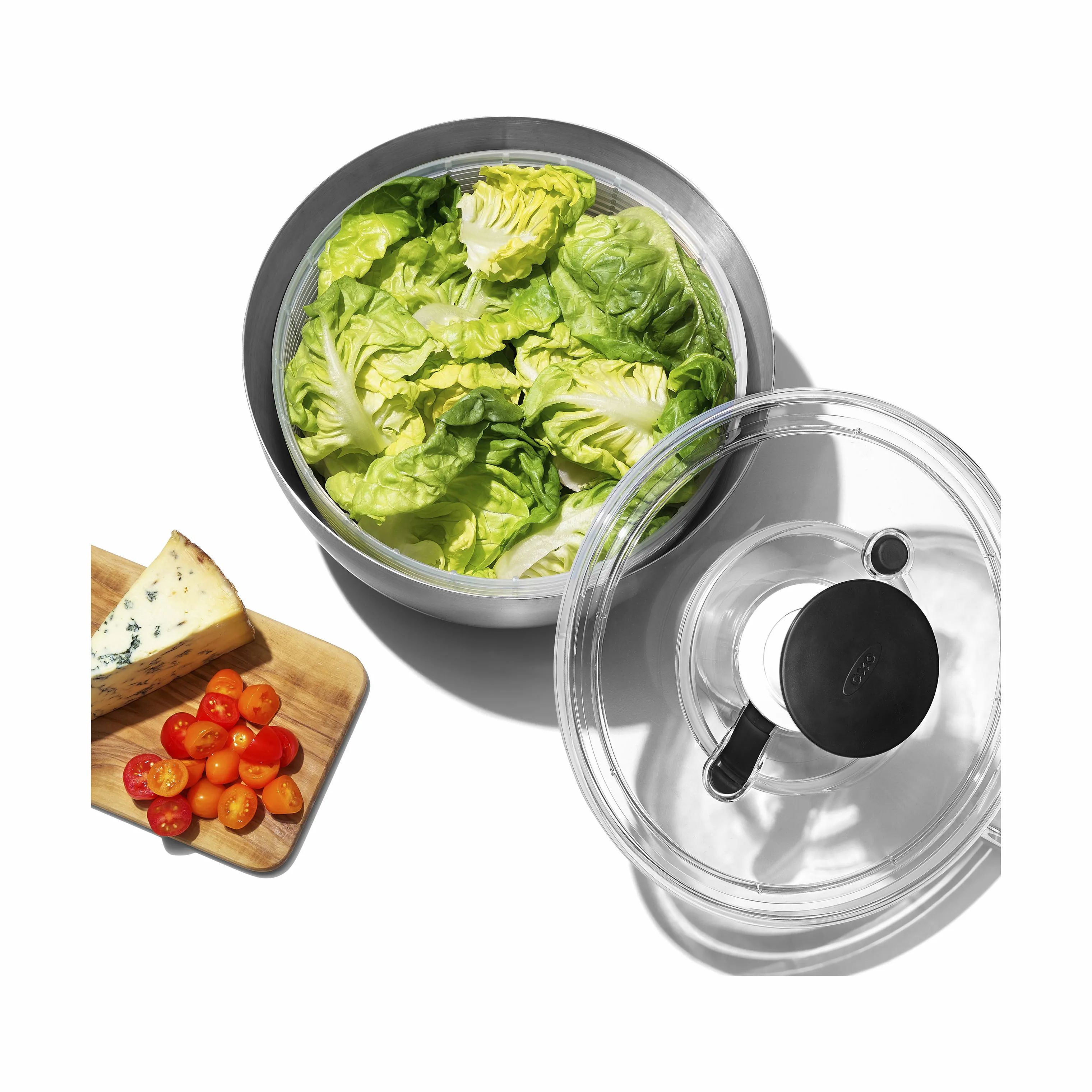 OXO Salatslynger Good Grips Salatslynge i Stål, 15 cm, 8