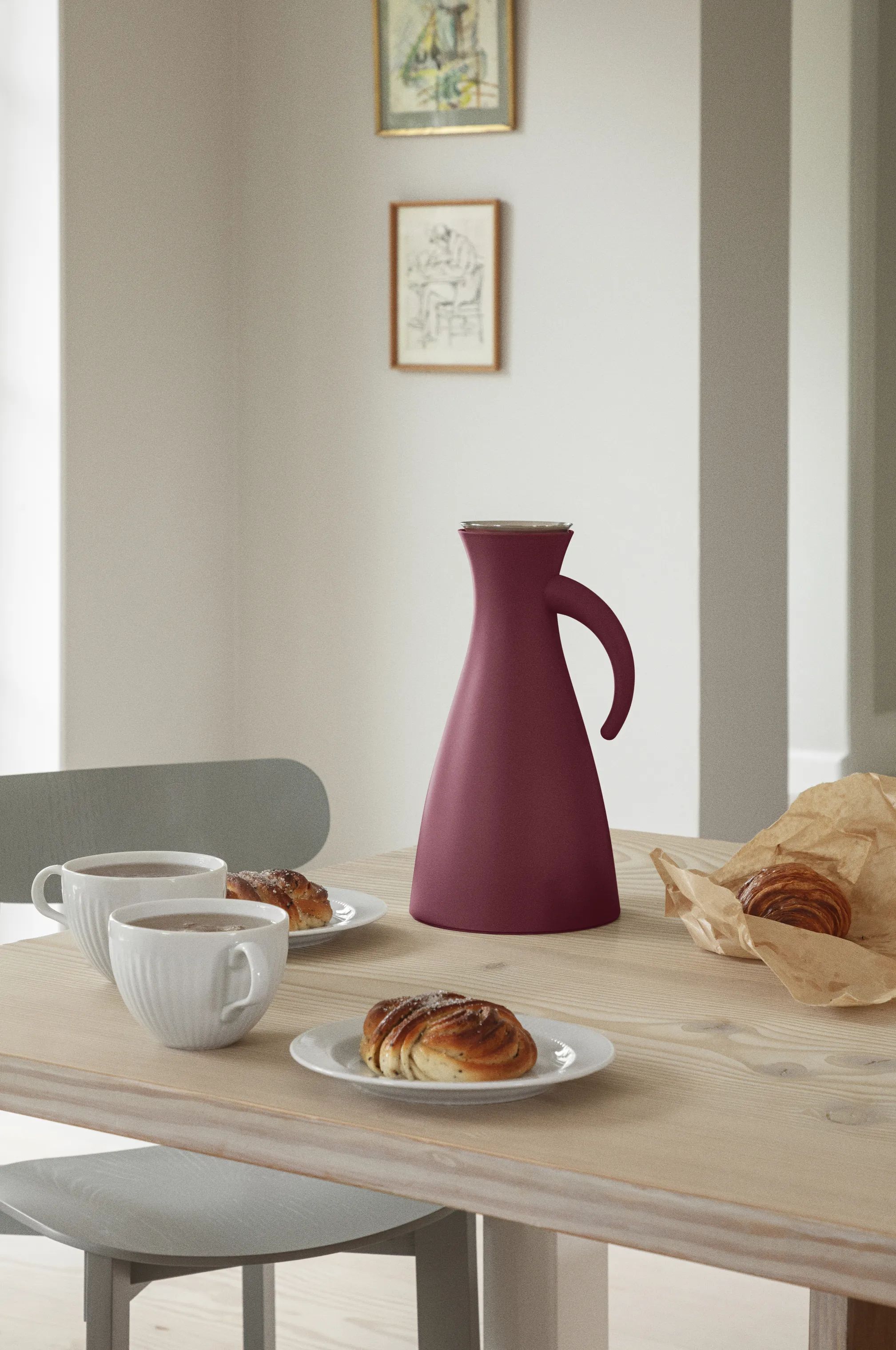 Eva Solo Termokander Termokande i Ruby, 1 L, 3