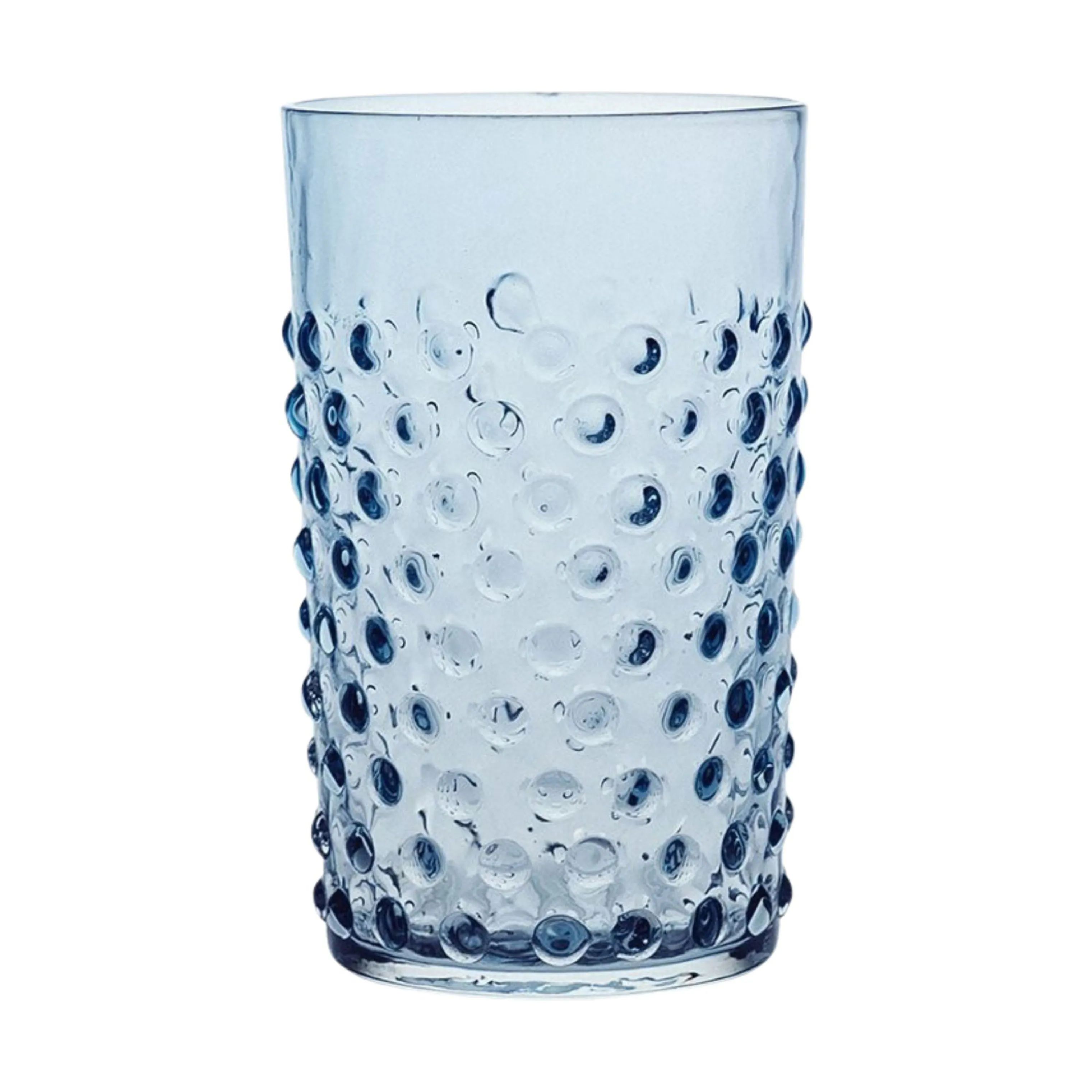 Anna von Lipa Vandglas Hobnail Vandglas i Blue smoke, 1