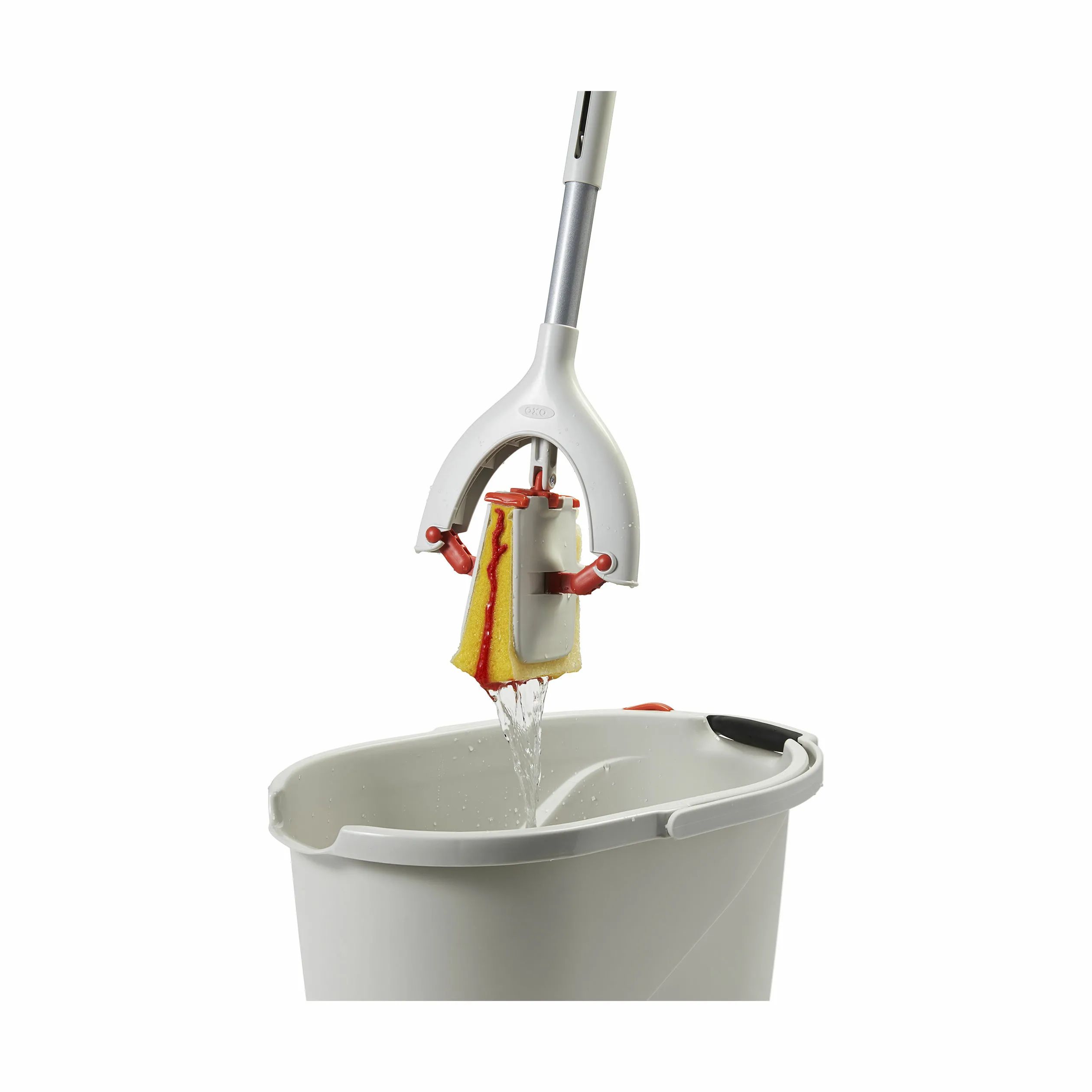 OXO Gulvvaskere og tilbehør Good Grips Butterfly Moppe i Stål/hvid, 5