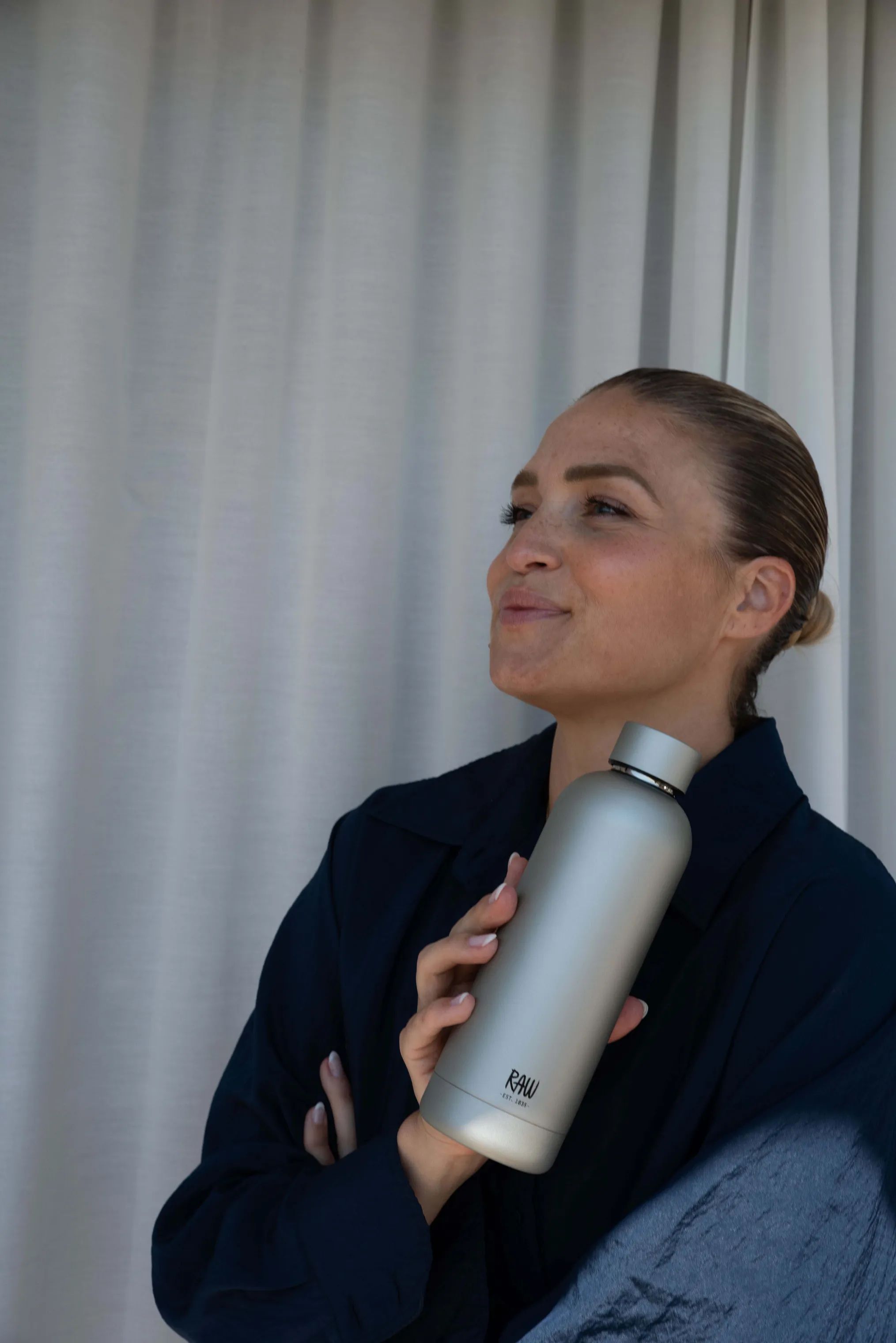 RAW by Aida Drikkedunke To Go Termo Drikkedunk i Sølvfarvet, 500 ml, 3