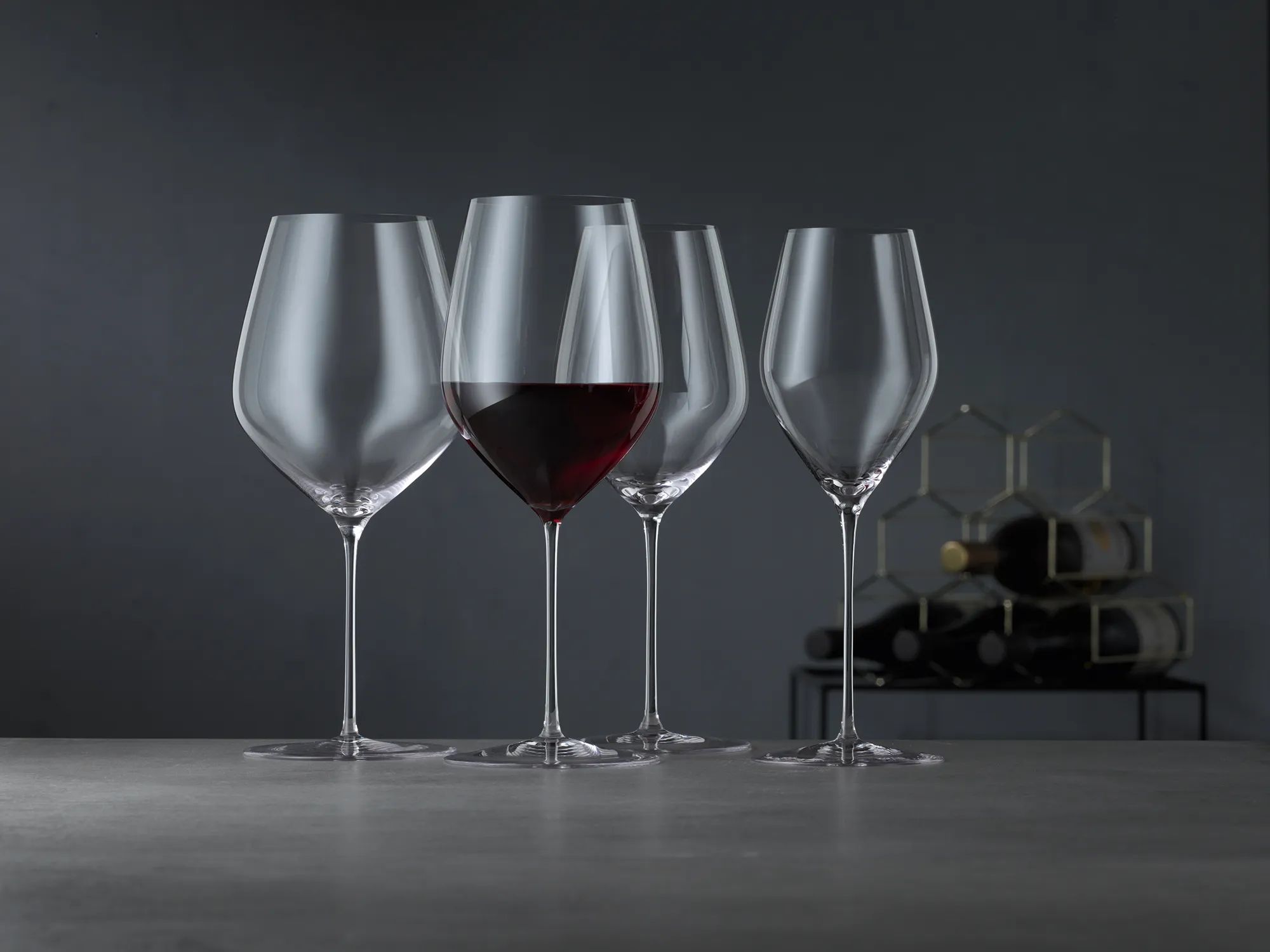 Spiegelau Rødvinsglas HI-LITE Rødvinsglas - 2 stk. i KLAR, 2