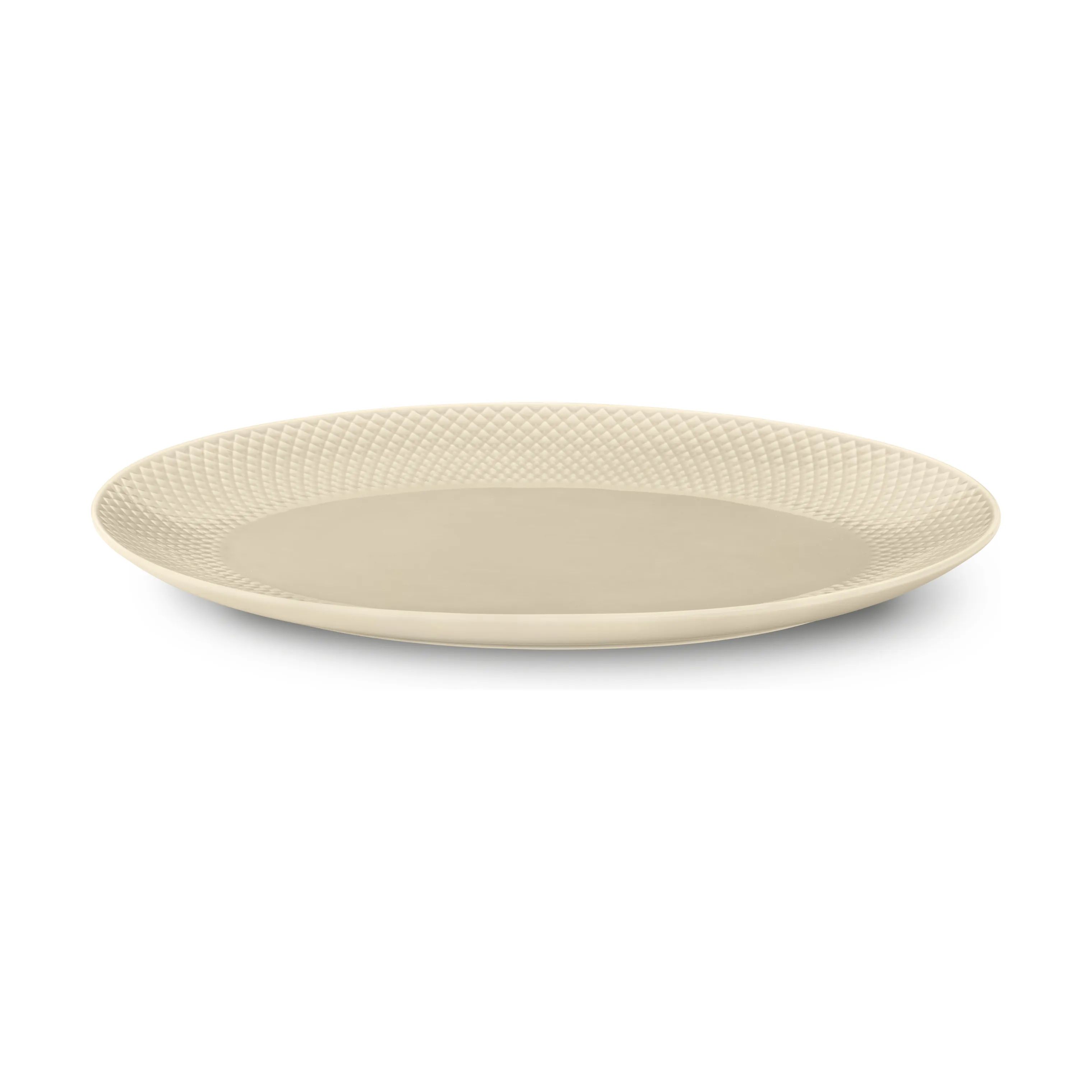 Lyngby Porcelæn Serveringsfade Rhombe Earth Serveringsfad i Marble, 4