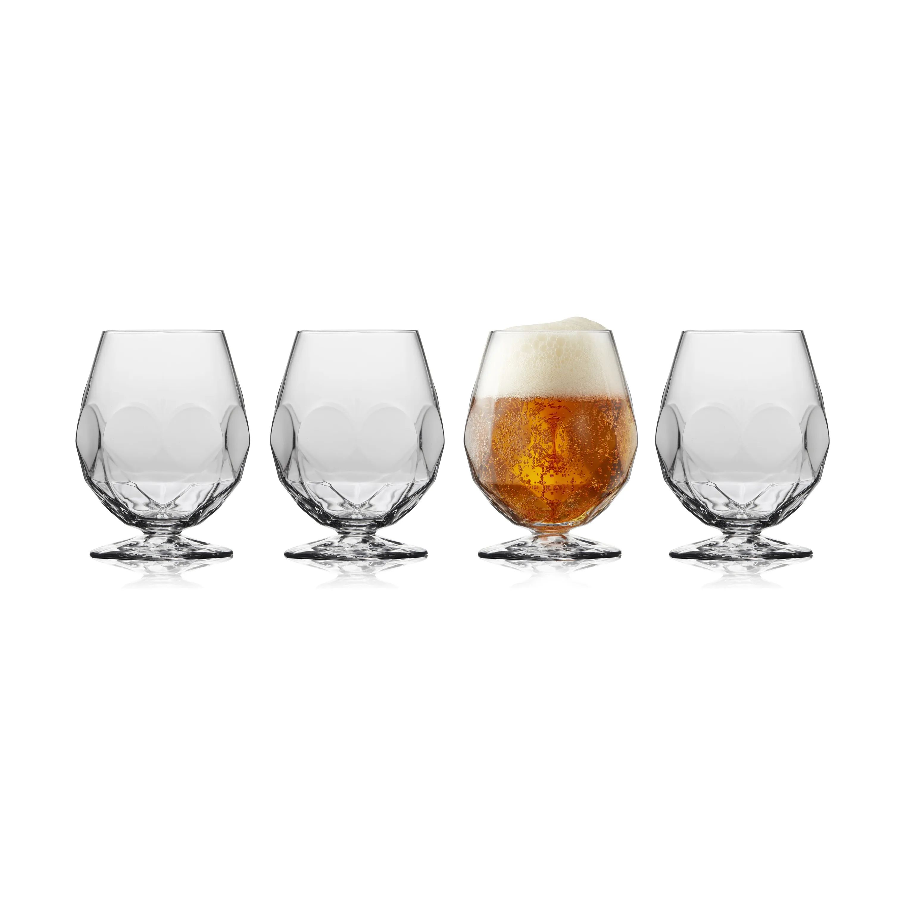 Lyngby Glas Ølglas Alkemist Ølglas/vandglas - 4 stk. i Klar, 1