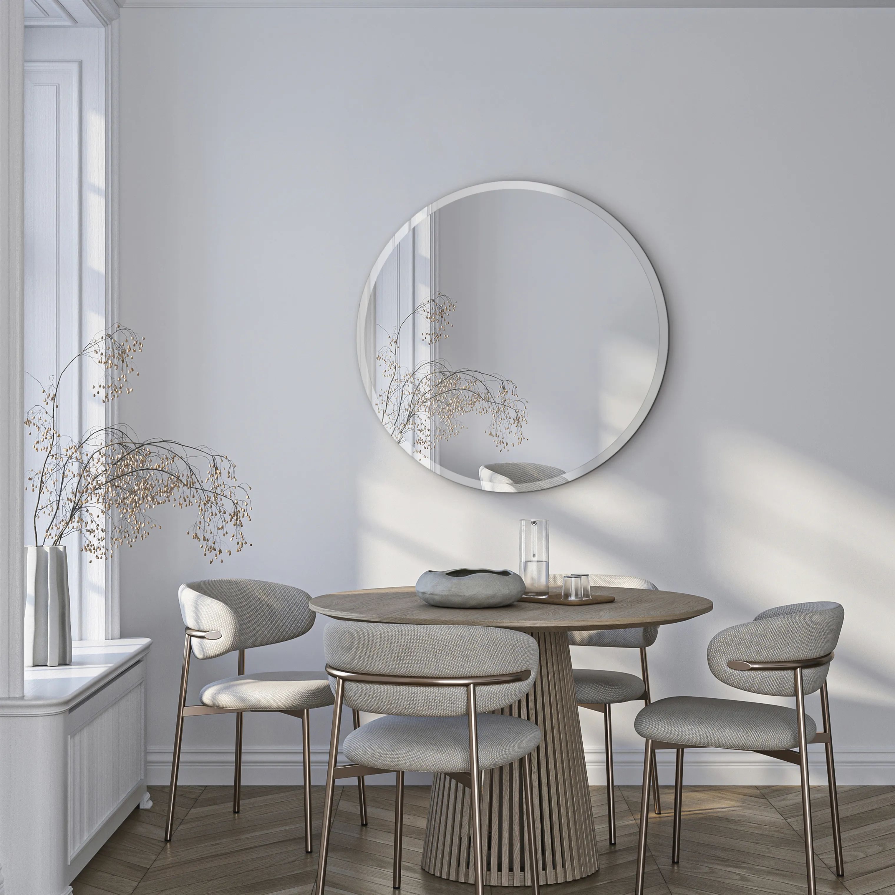 Incado Spejle Circle Spejl i 70 cm, 3
