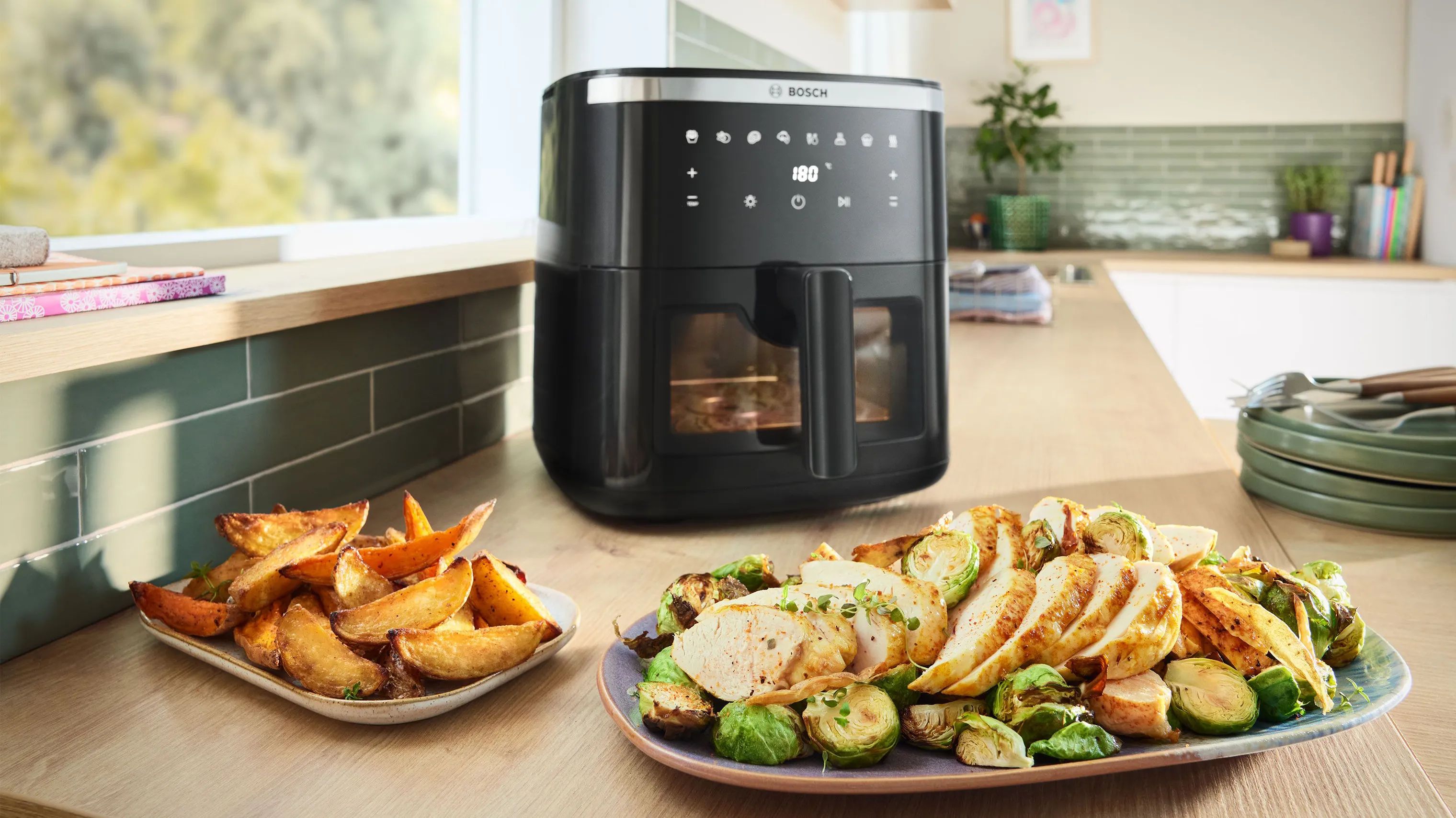 Bosch Airfryers Airfryer MAF671B0 i Sort, 3