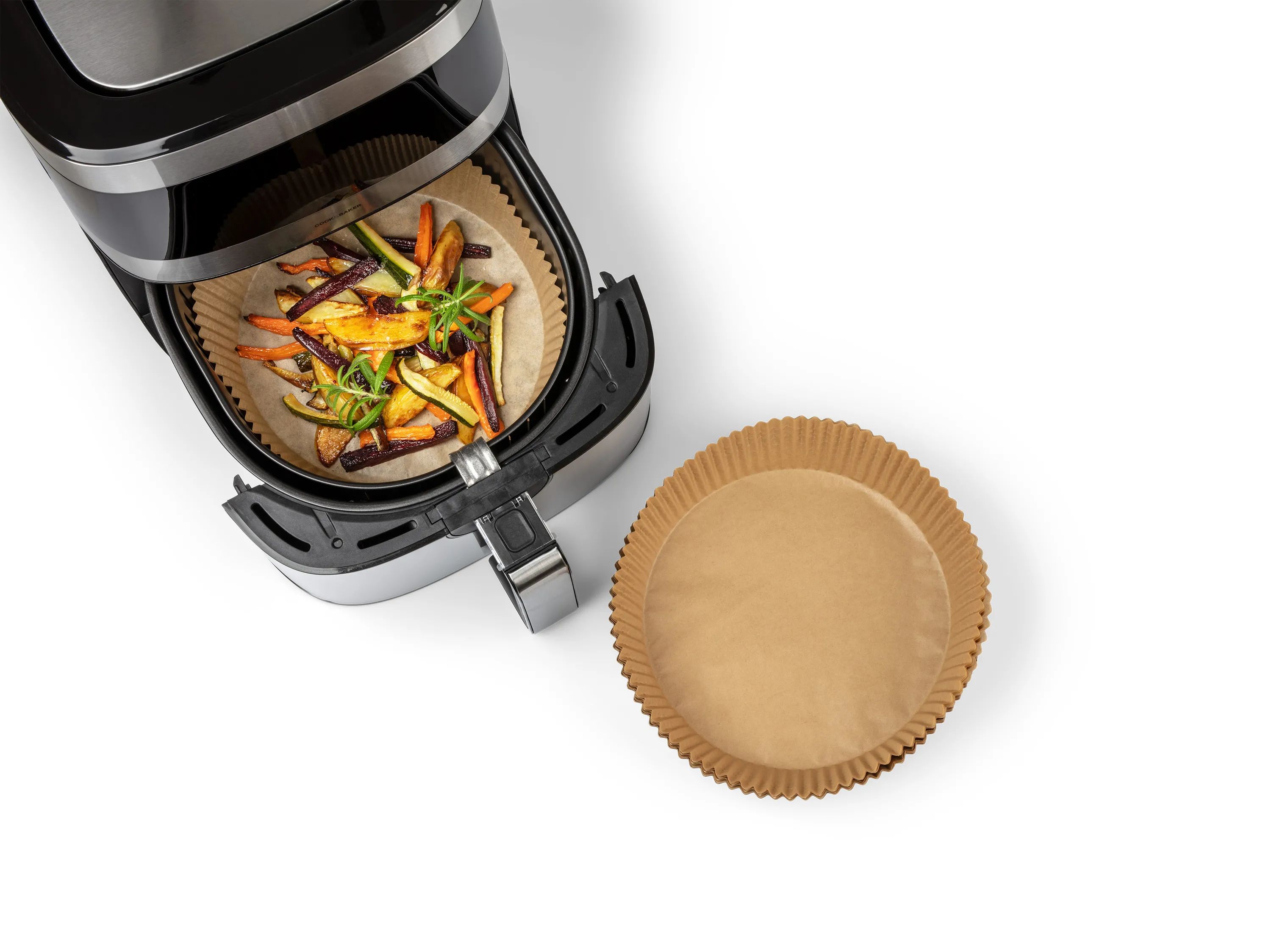Cook & Baker Tilbehør til airfryers Papir til Airfryer - 50 stk. i Brun, 2