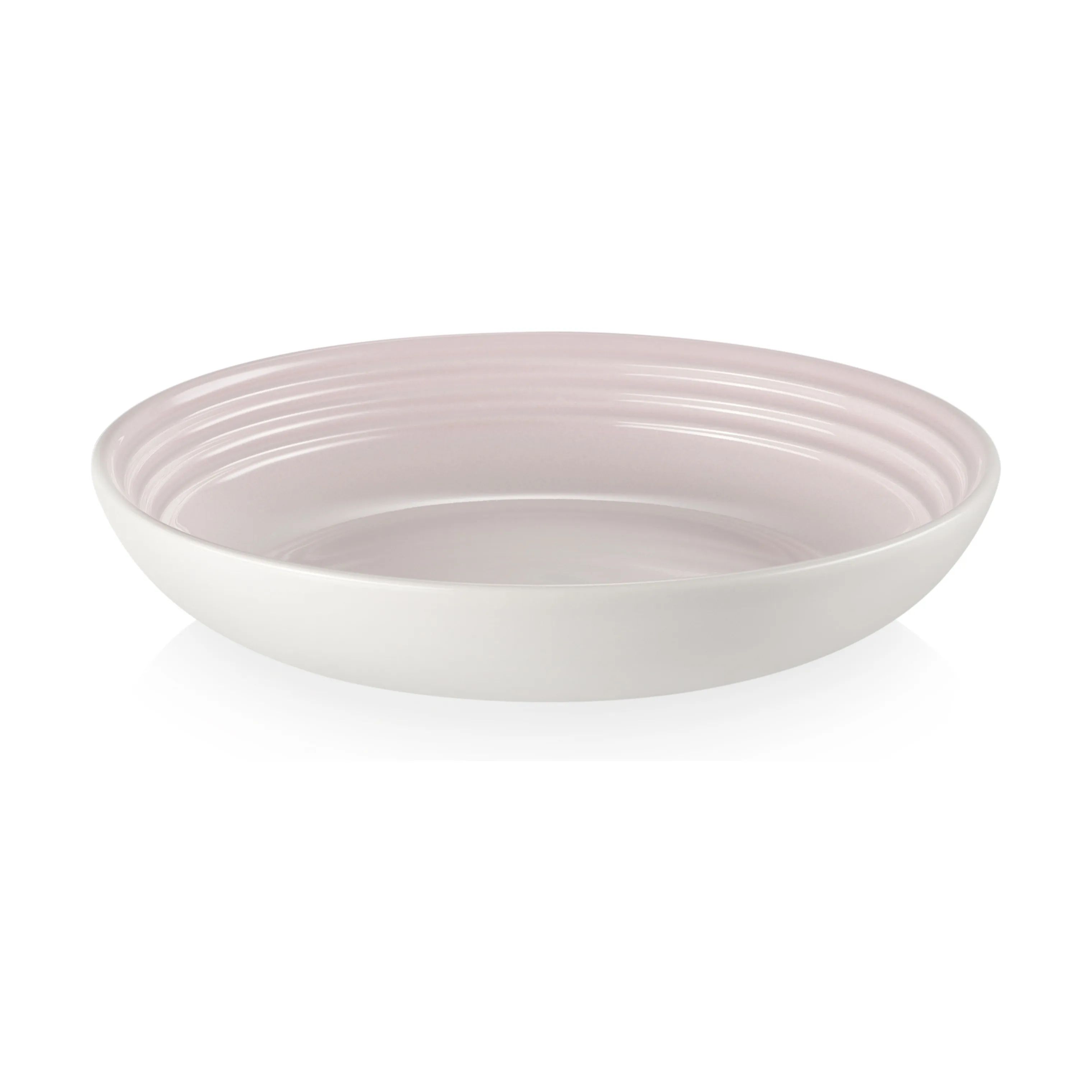 Le Creuset Pastatallerkener Signature Pastatallerken i Shell Pink, 1