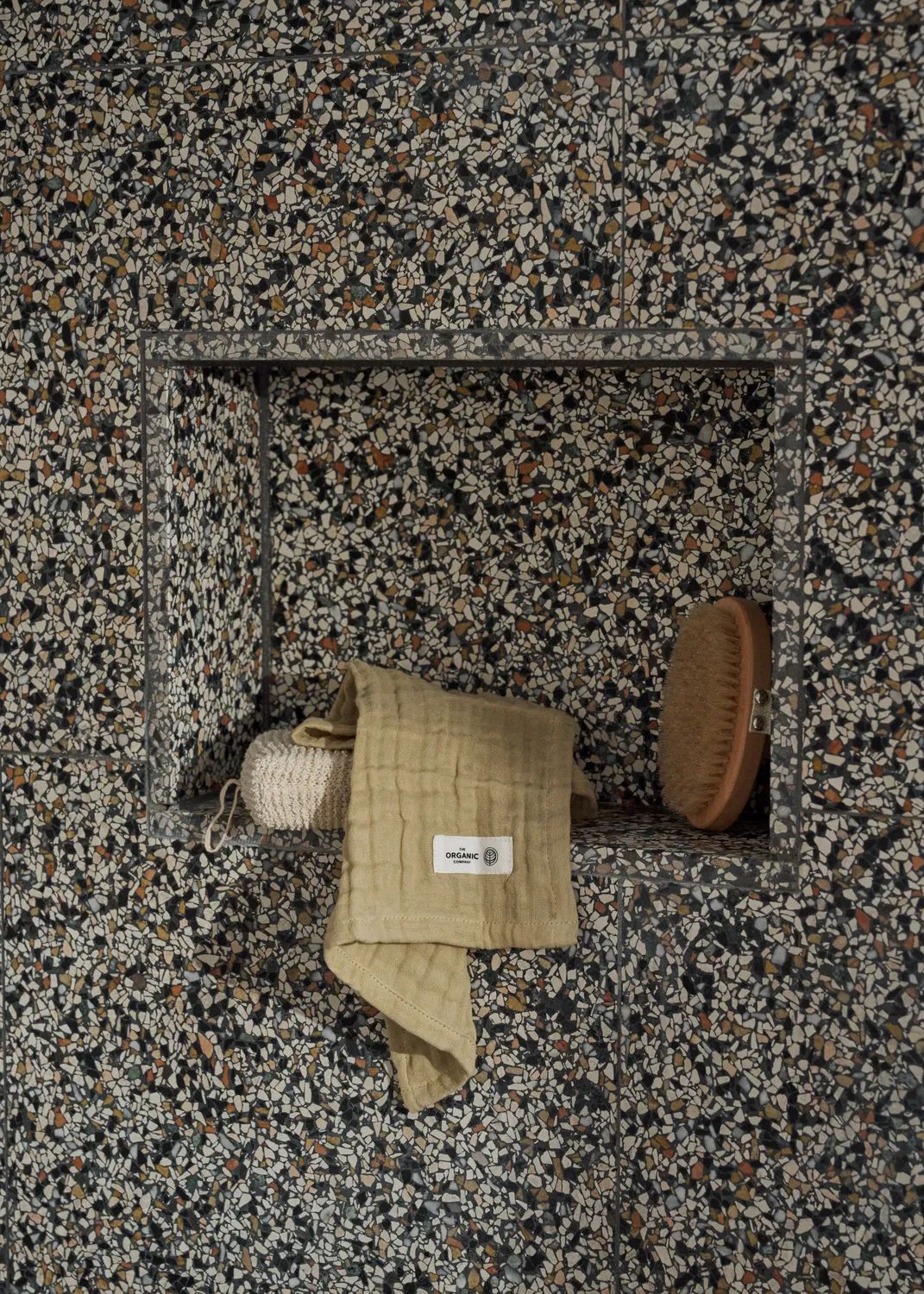The Organic Company Vaskeklude FINE Vaskeklud - 3 stk. i Honey, 30 cm, 2