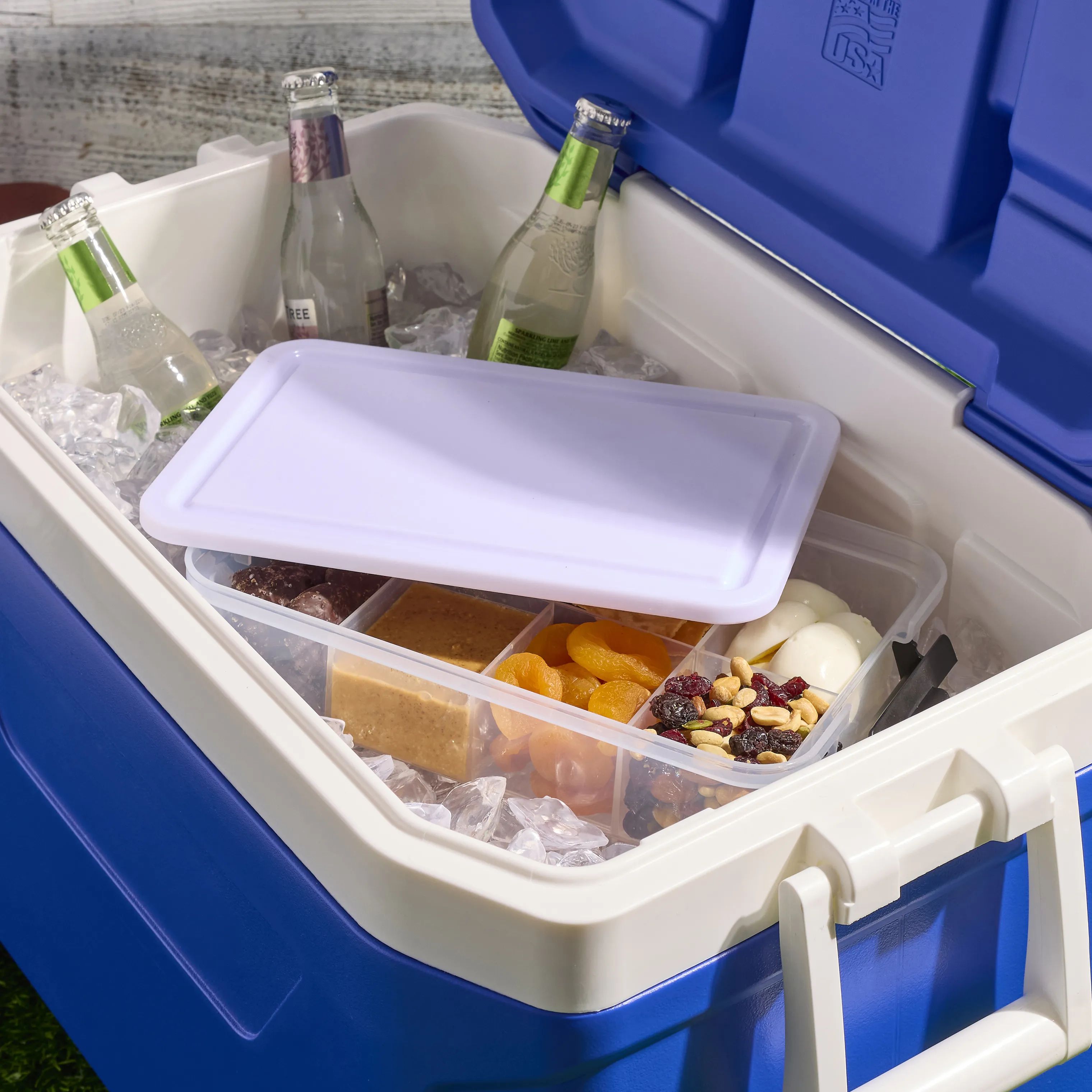 Farberware Opbevaringsbokse Snacklebox Snackboks i Hvid, 3