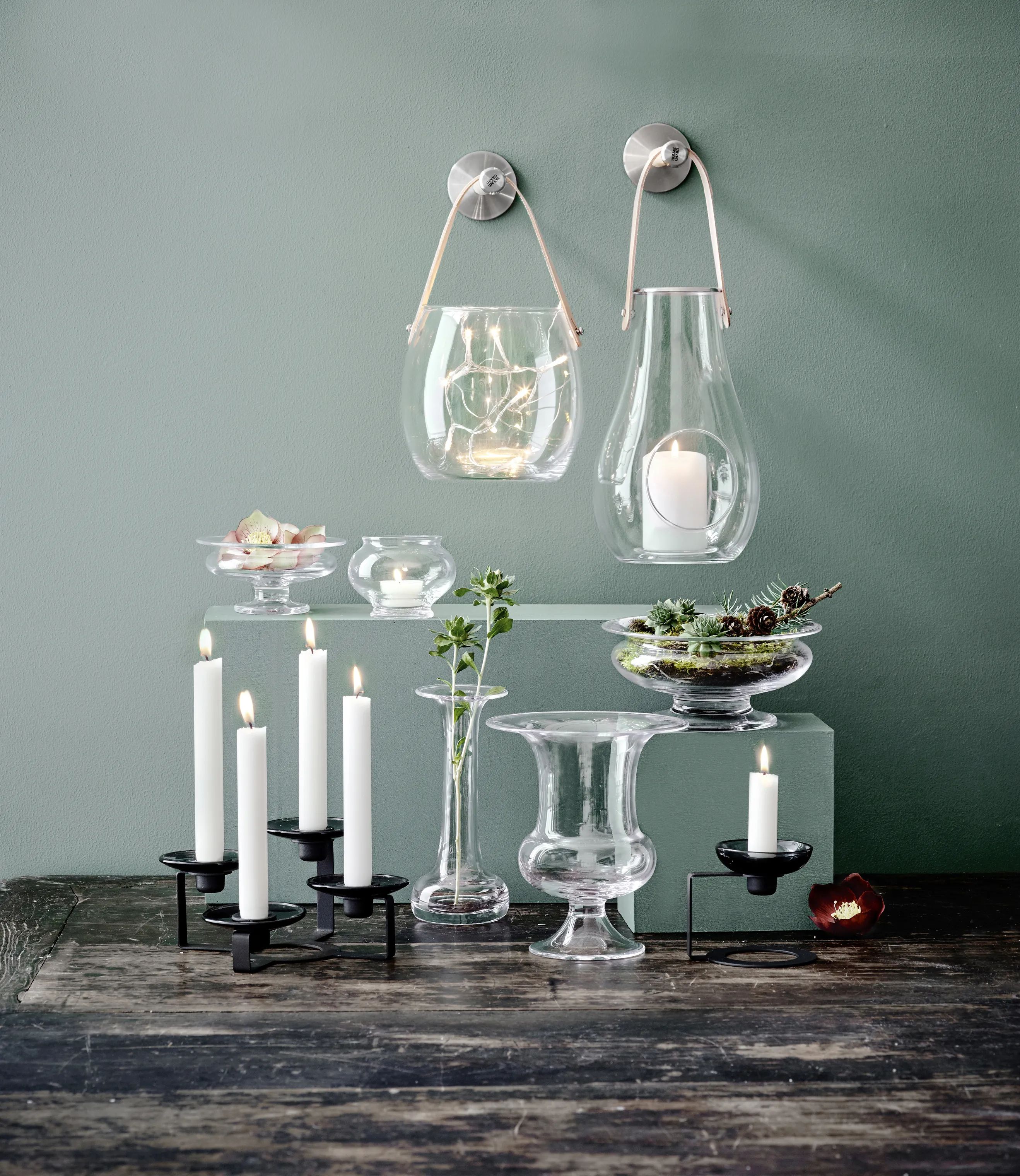 Holmegaard Lanterner Design with Light Lanterne i klar, 16 cm, 2