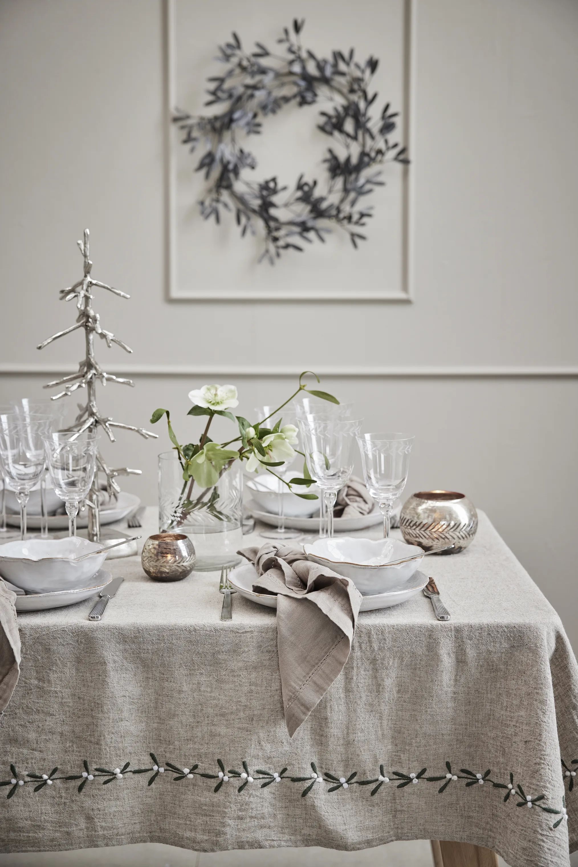 Lene Bjerre Duge Missine Juledug i B140 x L280 cm, 2