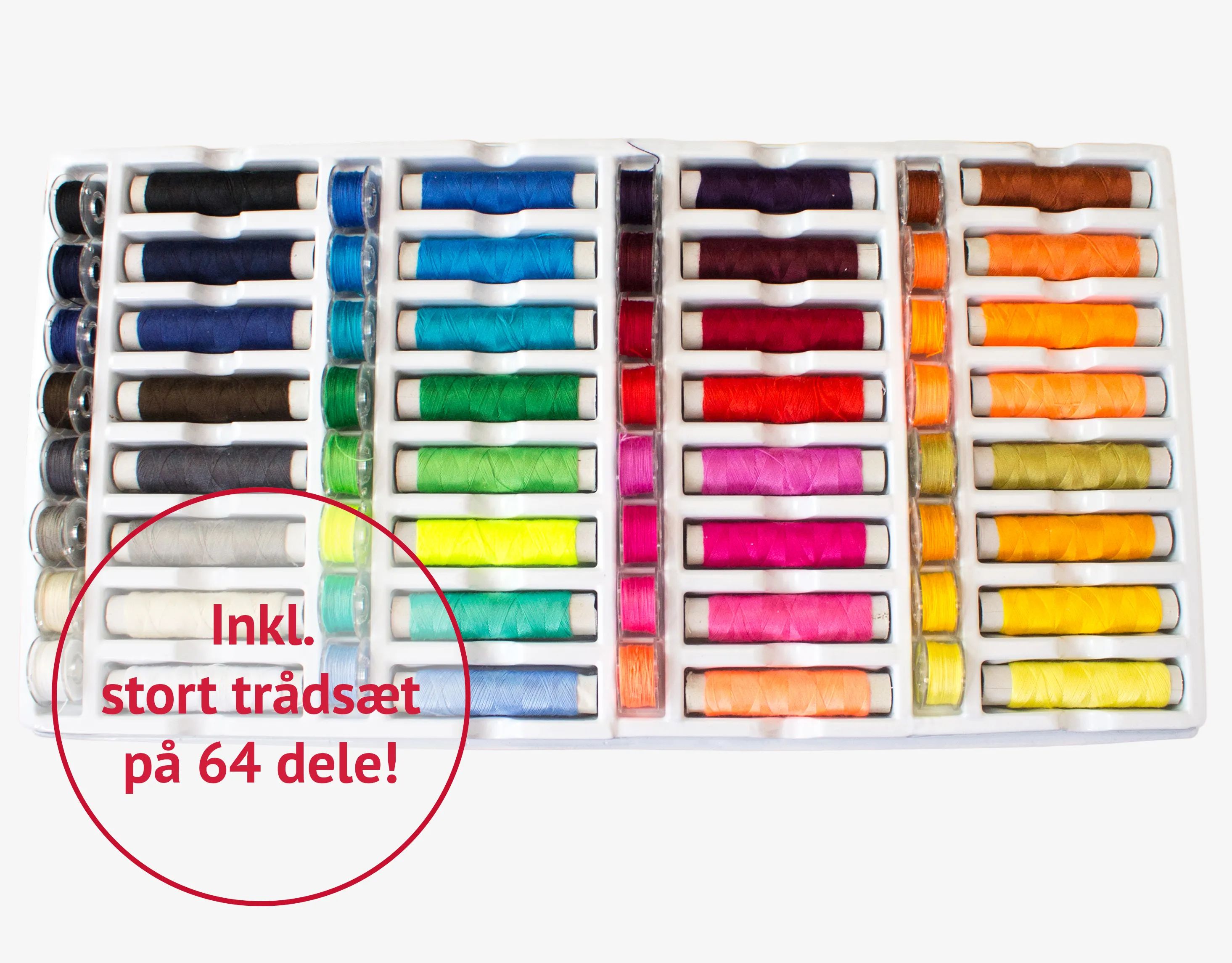 VERITAS Symaskiner Bessie Symaskine i Hvid, 2