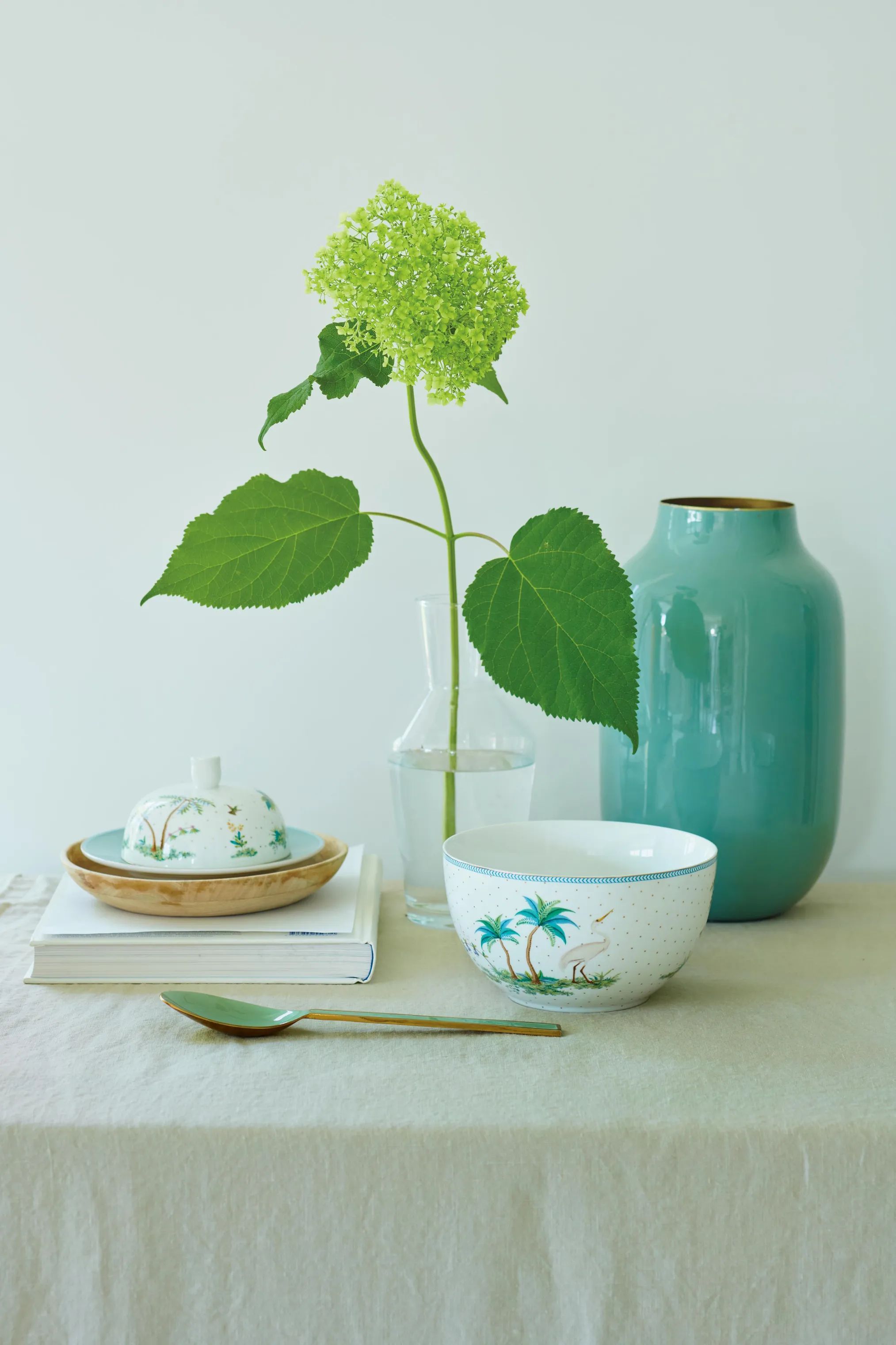 PIP Studio Serveringsfade Jolie Smørboks i Dot white, 3