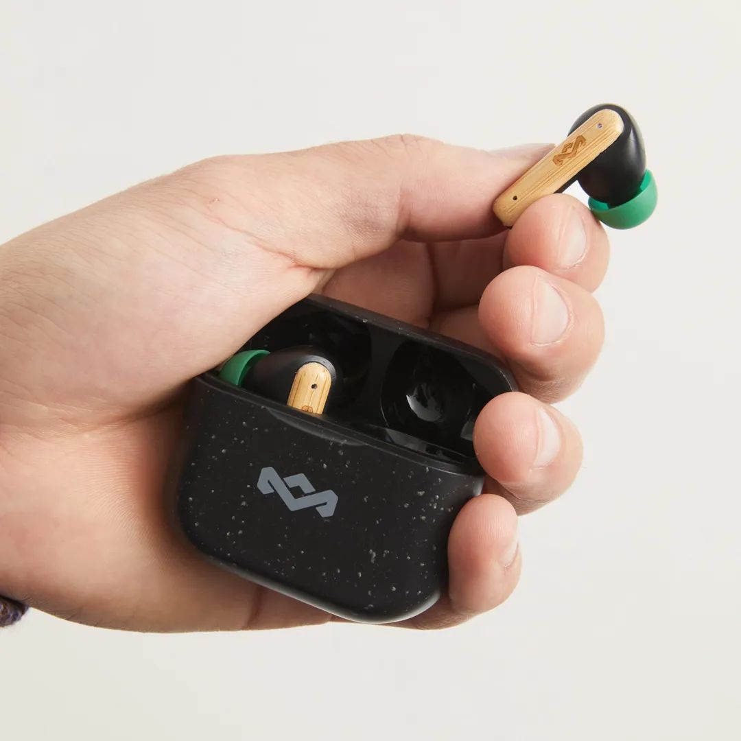 Marley Hovedtelefoner Little Bird Høretelefoner i Signature Black, 2
