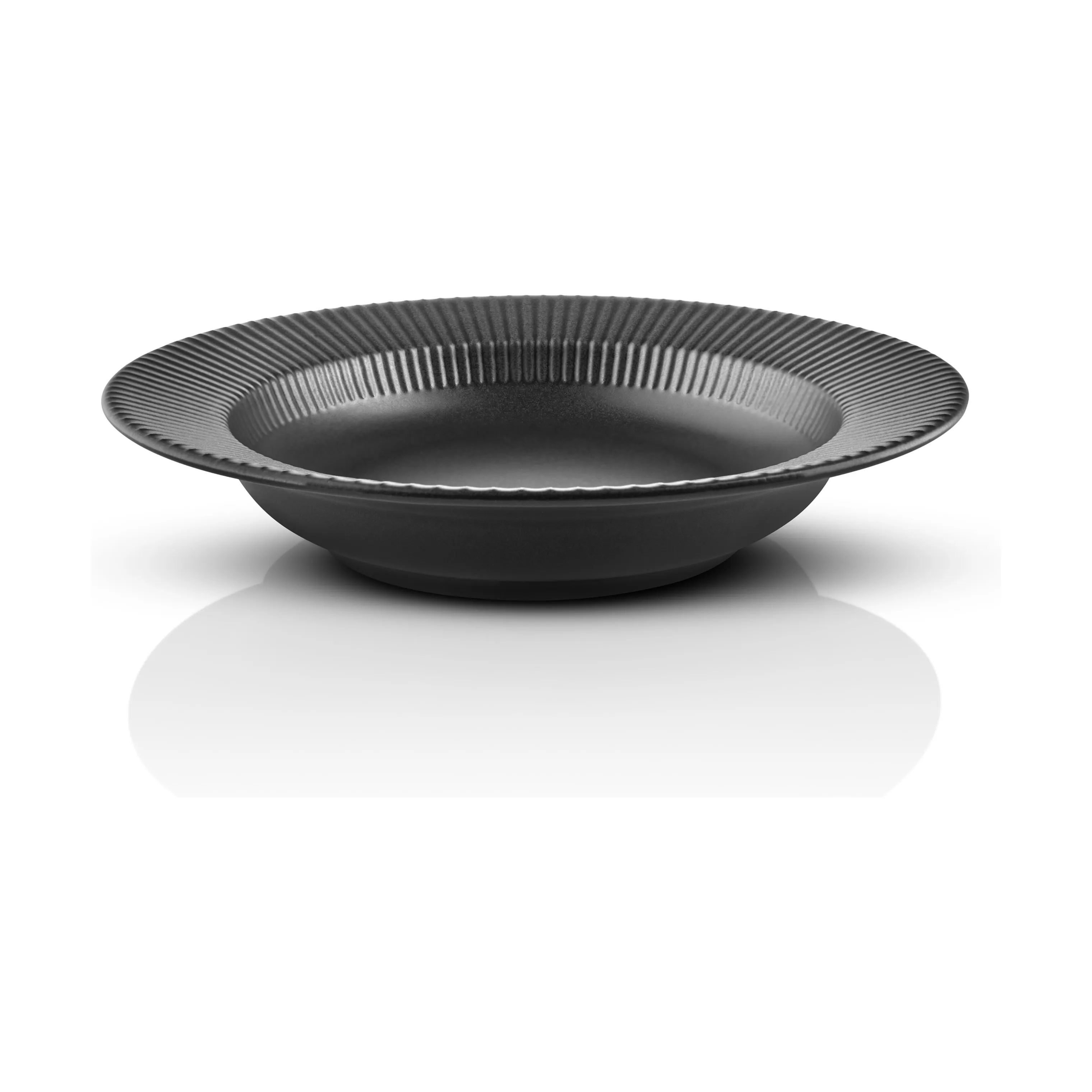 Eva Trio Dybe tallerkener Legio Nova Dyb Tallerken i Sort, 22 cm, 4