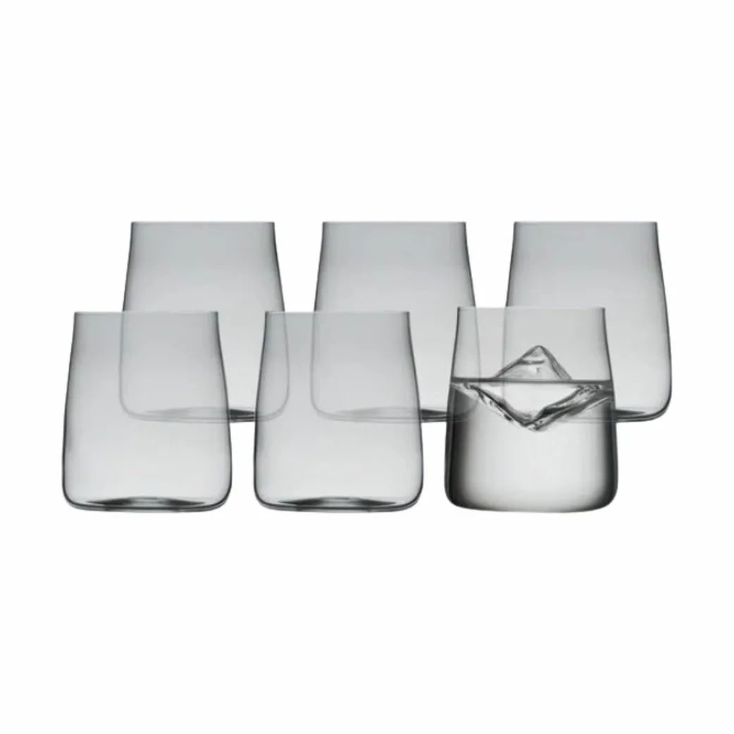 Lyngby Glas Vandglas Zero Vandglas - 6 stk. i klar, 42 cl, 1