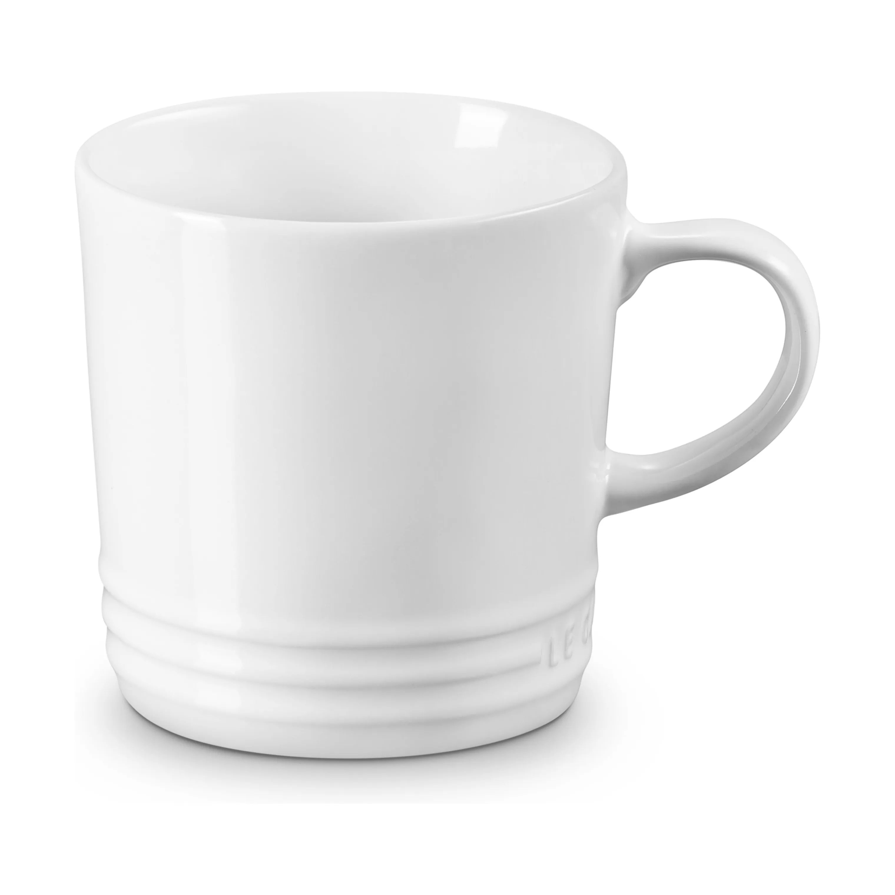Le Creuset Krus og kopper med hank Krus i White, 35 cl, 1