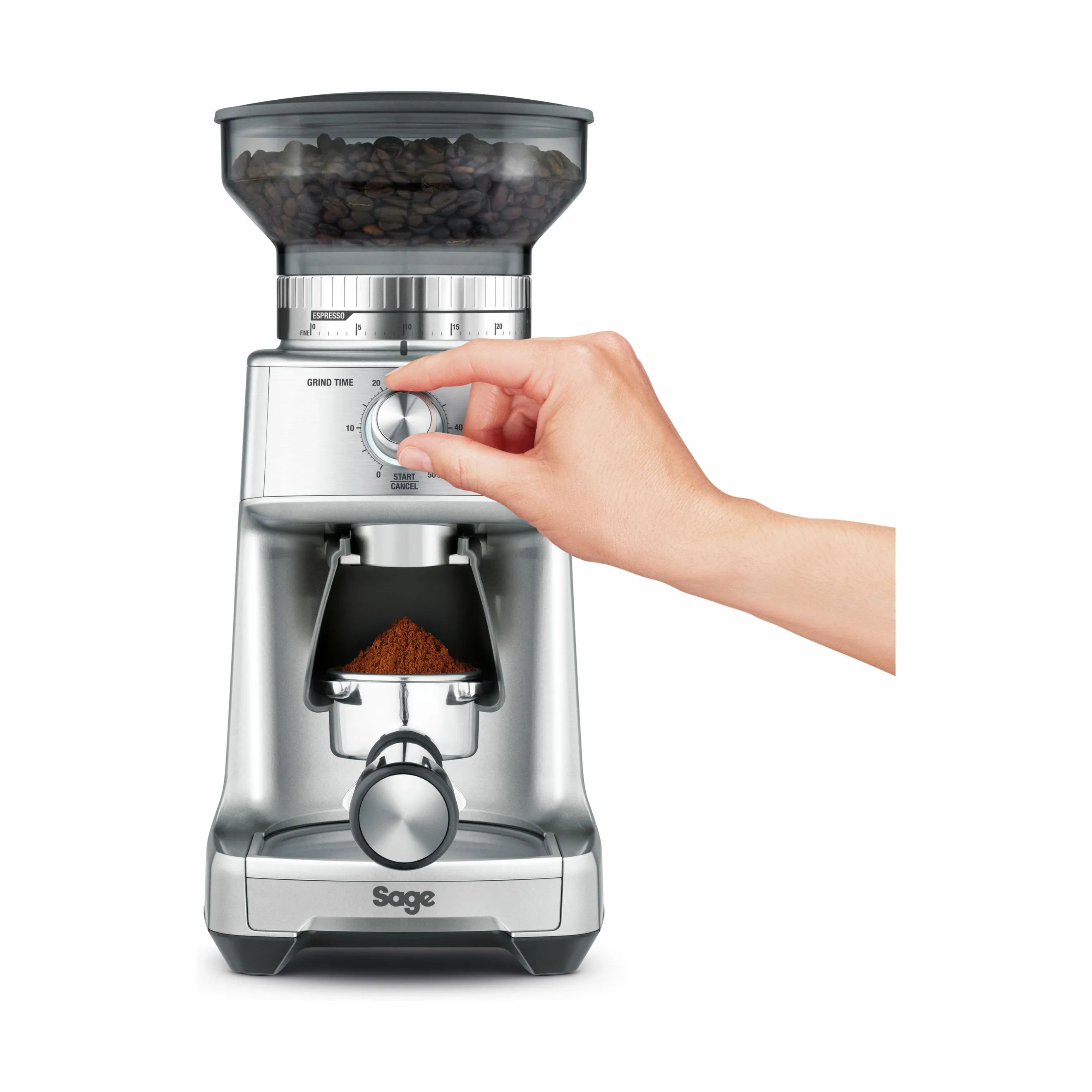 Sage Kaffekværne BCG 600 SIL Kaffekværn i Stål, 2
