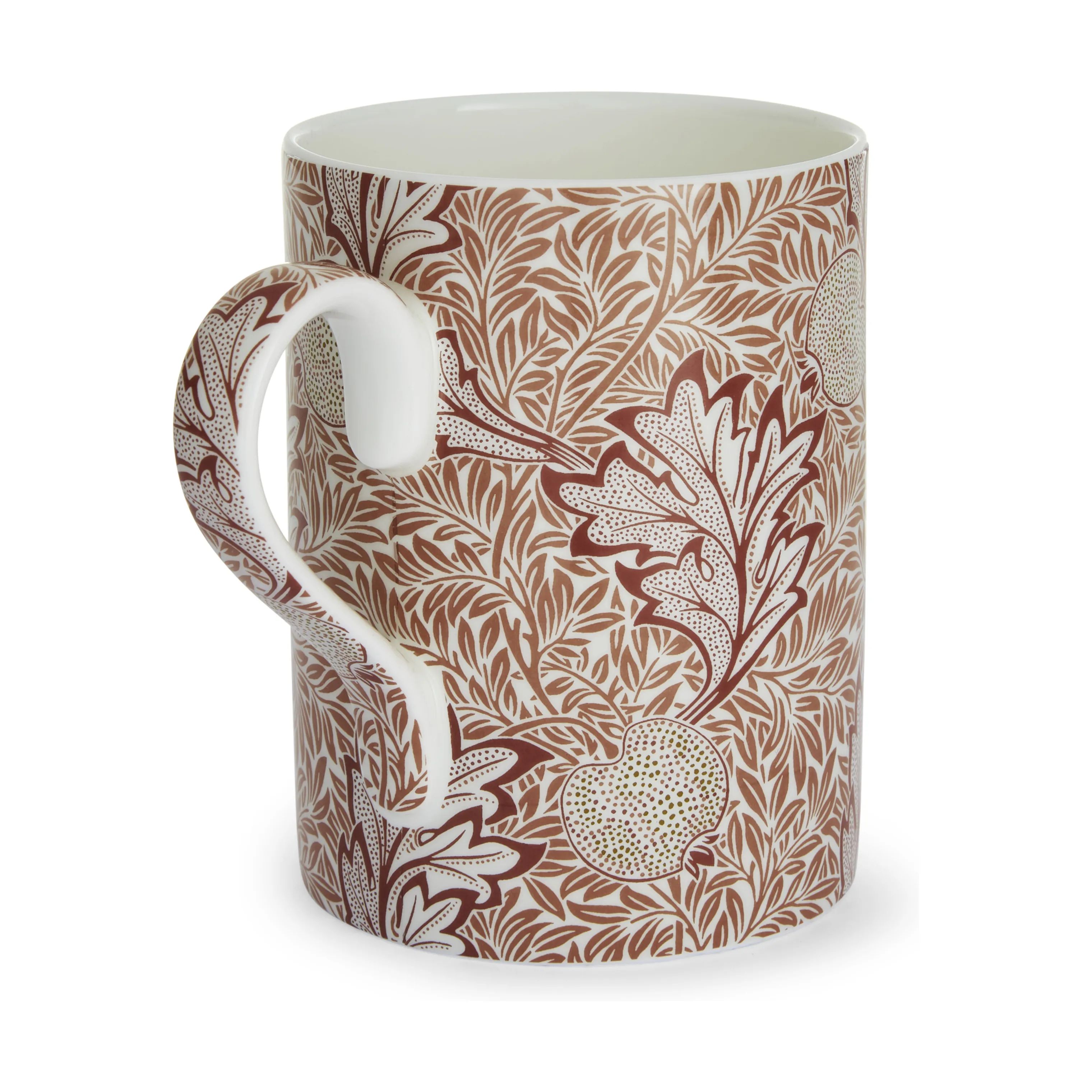 Spode Krus og kopper med hank Morris & Co Krus i Rød/gul/orange, 3