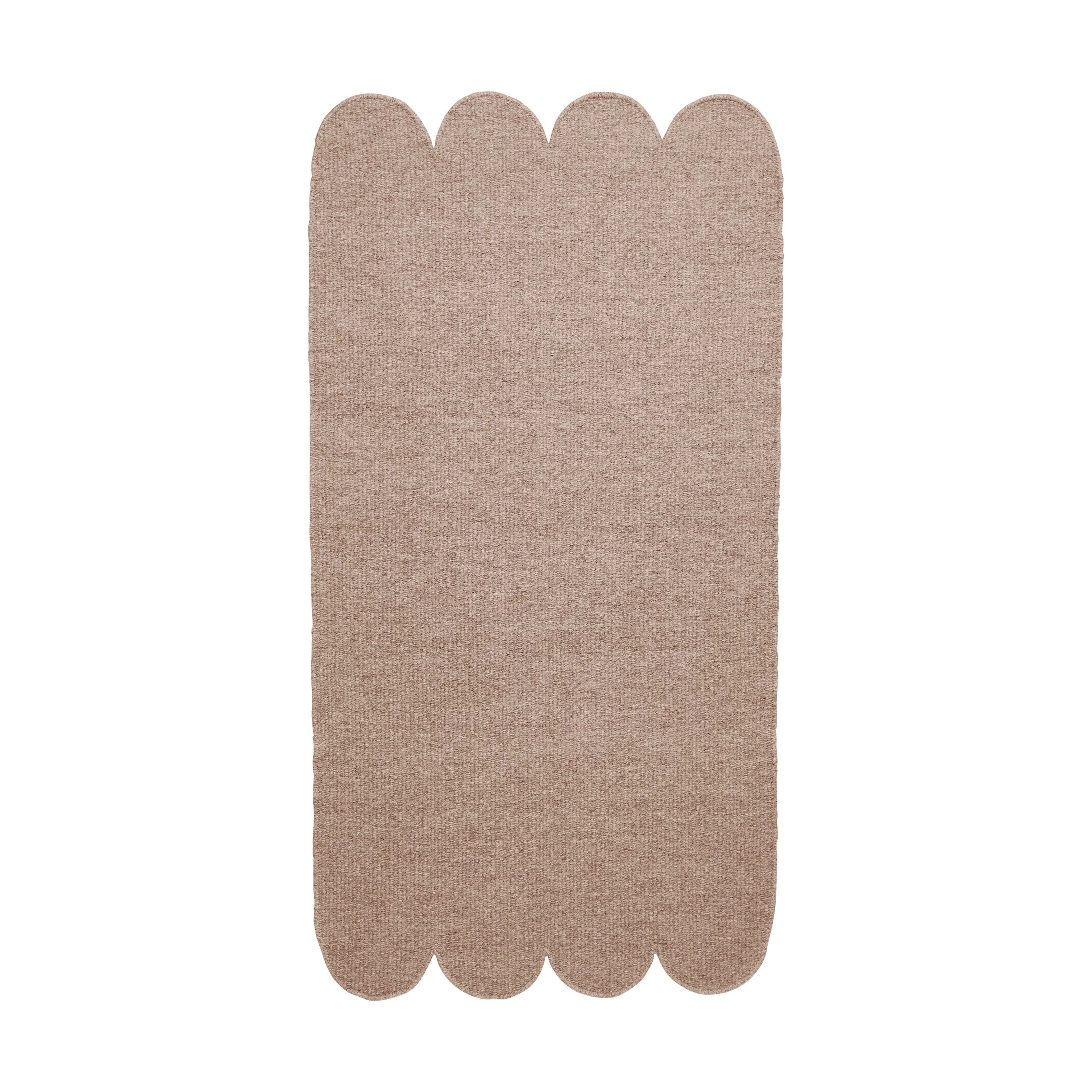 Svanefors Gulvtæpper Fia Gulvtæppe i Beige, B70 x L140 cm, 1