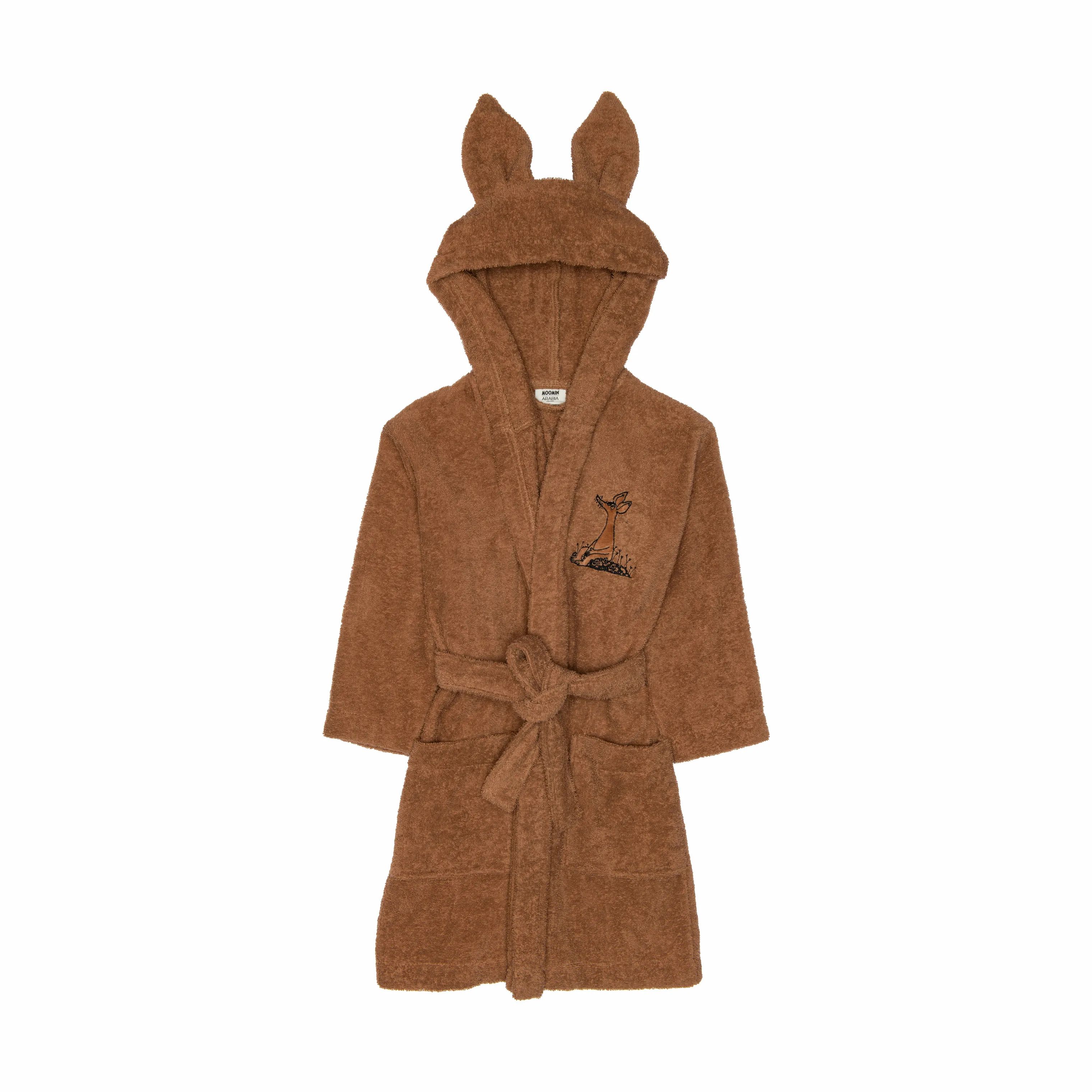 Moomin Arabia Morgenkåber Badekåbe - Sniff i Brun, 76 cm, 1